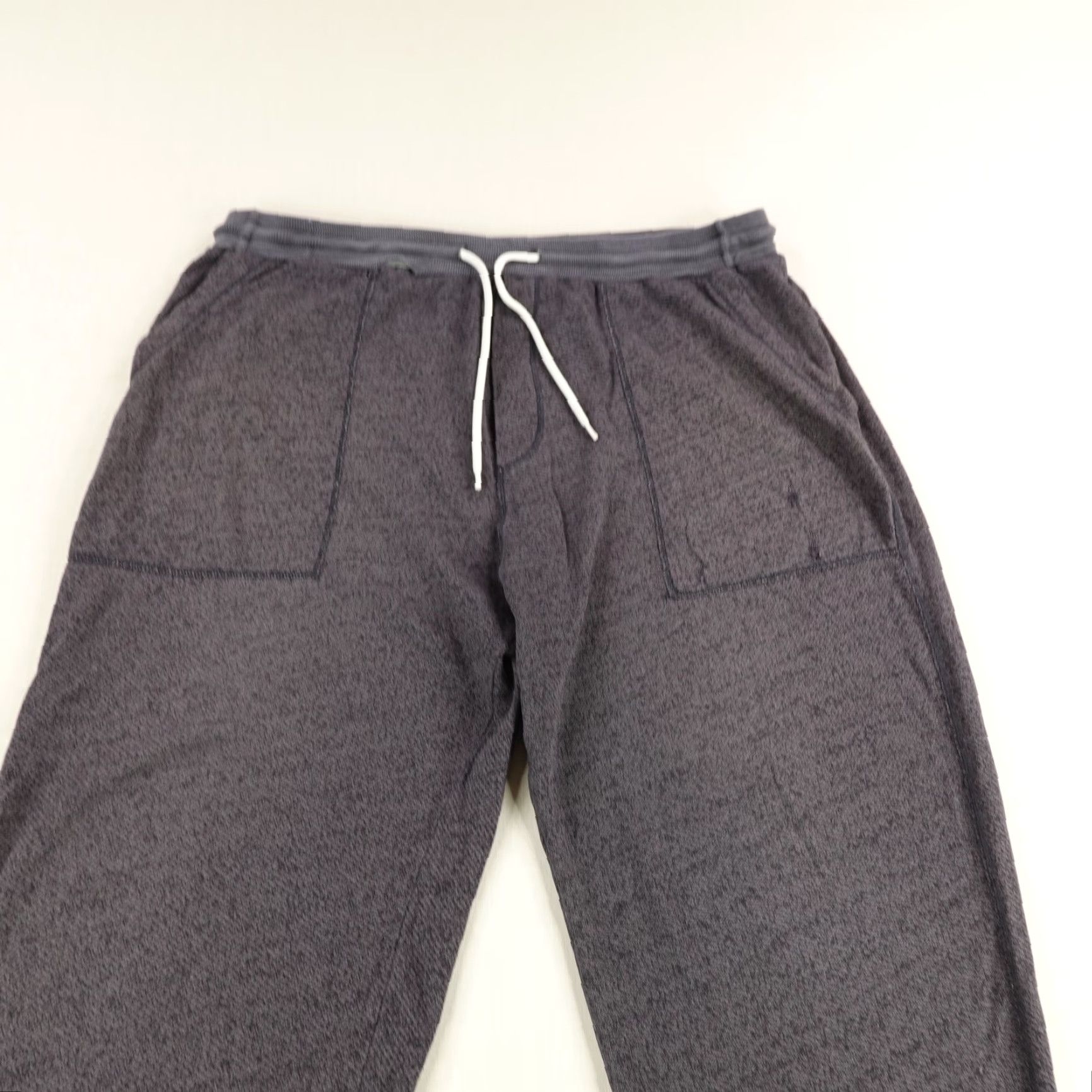 Marine Layer VINTAGE Marine Layer Mens Pants Joggers Tapered Fit XL Gray Casual Knit Cotton Blend Active Comfortable Size US 36 / EU 52 - 2 Thumbnail