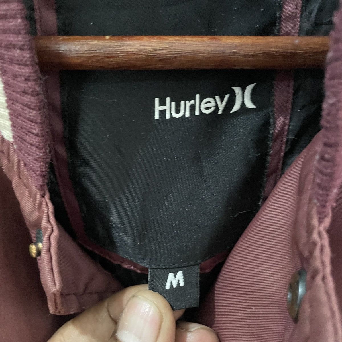Hurley × Japanese Brand Vintage Hurley Big Logo Varsity Jacket Size US M / EU 48-50 / 2 - 5 Thumbnail