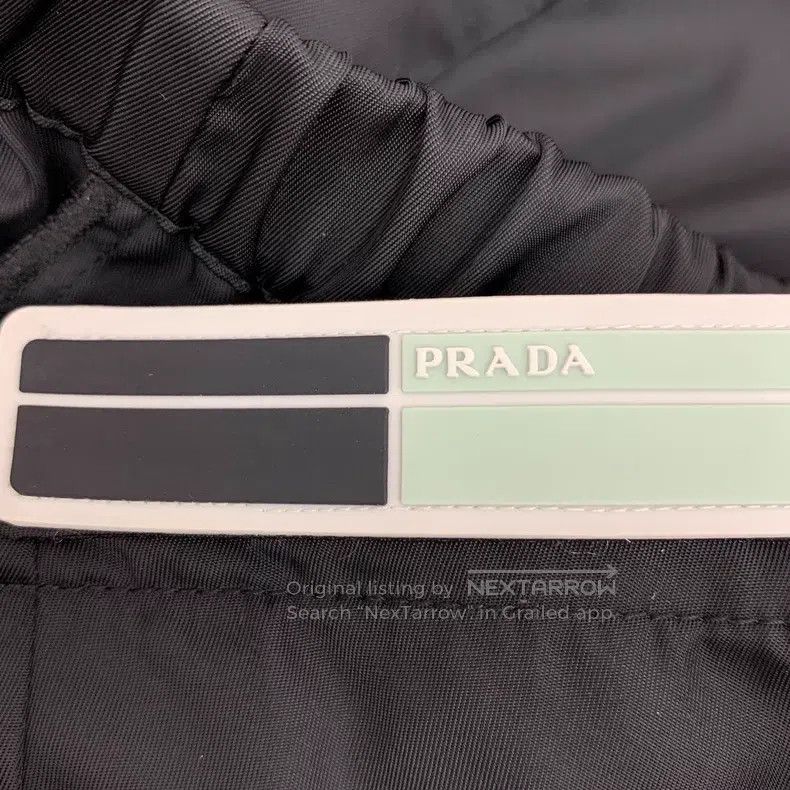 Prada Prada Black elastic waist casual sports trousers Size US 28 / EU 44 - 6 Thumbnail