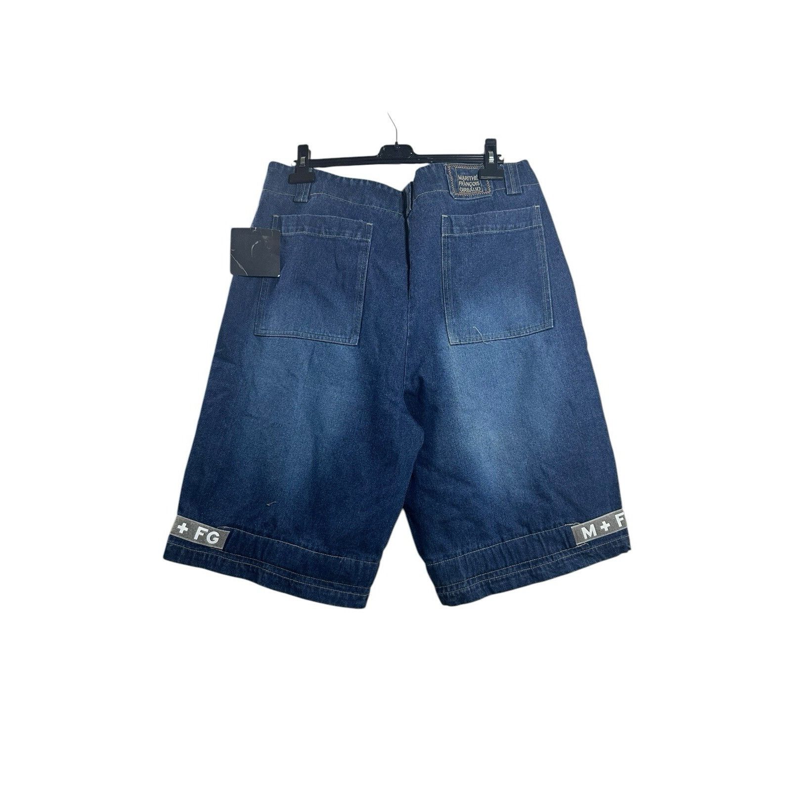 Marithe + Francois Girbaud Vintage MFG Marithe Francois Girbaud Denim Shorts Jorts Hip Size US 40 / EU 56 - 3 Thumbnail