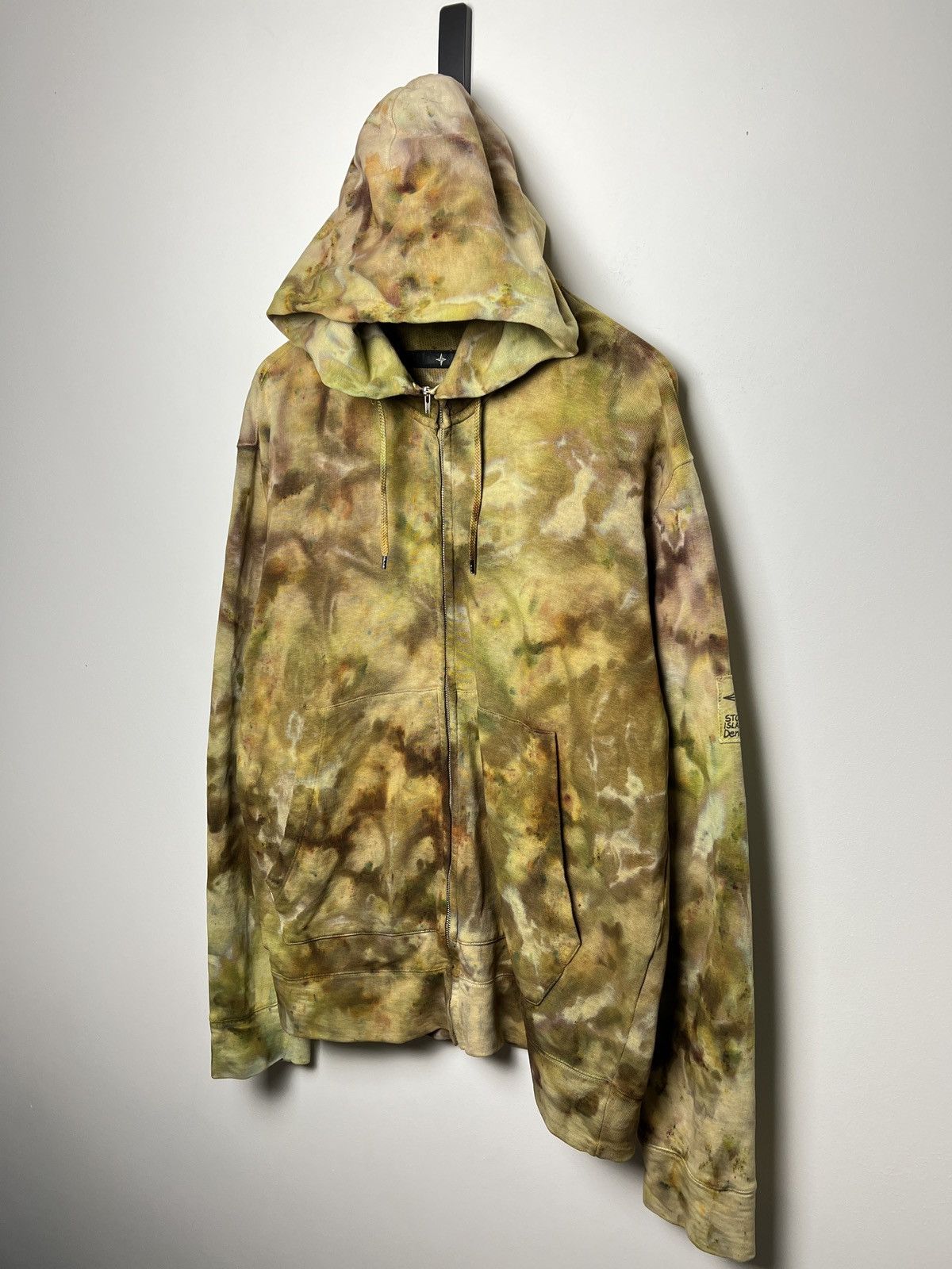 Stone Island stone island camo tie dye 1/1 hoodie Size US L / EU 52-54 / 3 - 5 Thumbnail