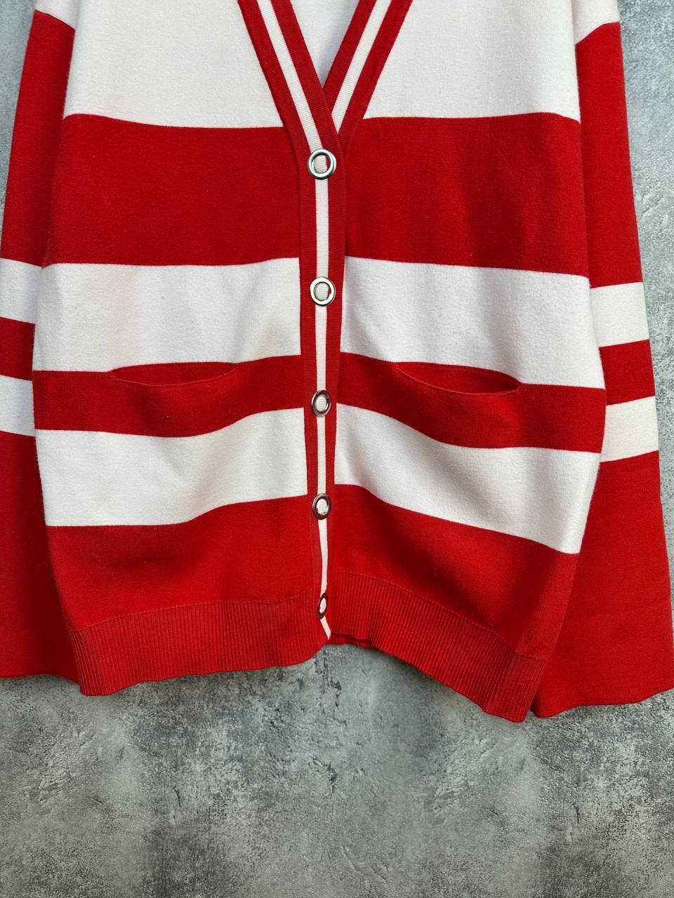 Other Claudie Pierlot Striped Knit Cardigan Sweater Button-Up Size M / US 6-8 / IT 42-44 - 8 Thumbnail