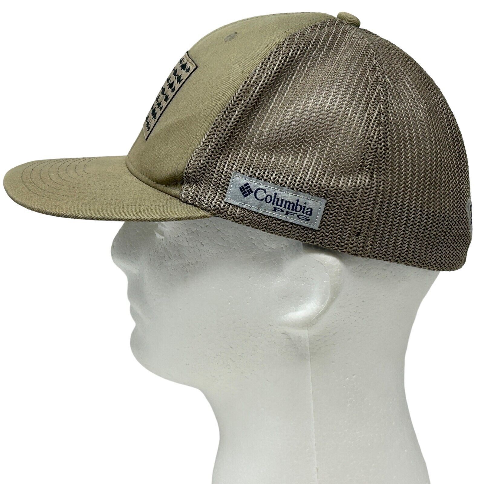 Columbia Columbia PFG Trucker Hat Baseball Cap Beige FlexFit S-M Size ONE SIZE - 7 Thumbnail