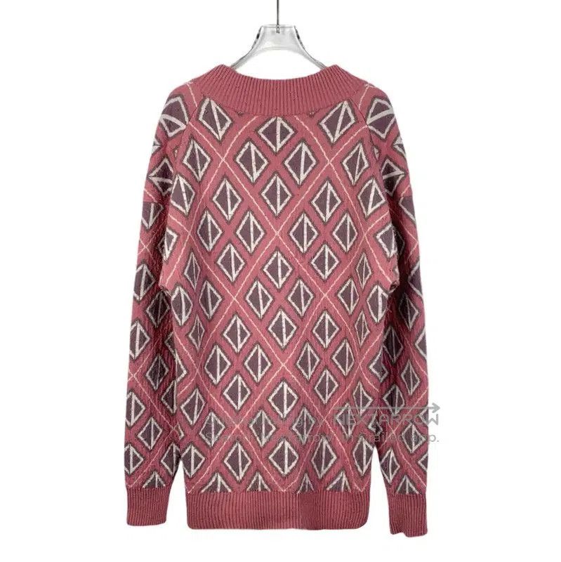 Dior Dior Men's Pink Wool Knit Sweater . Size US S / EU 44-46 / 1 - 2 Thumbnail