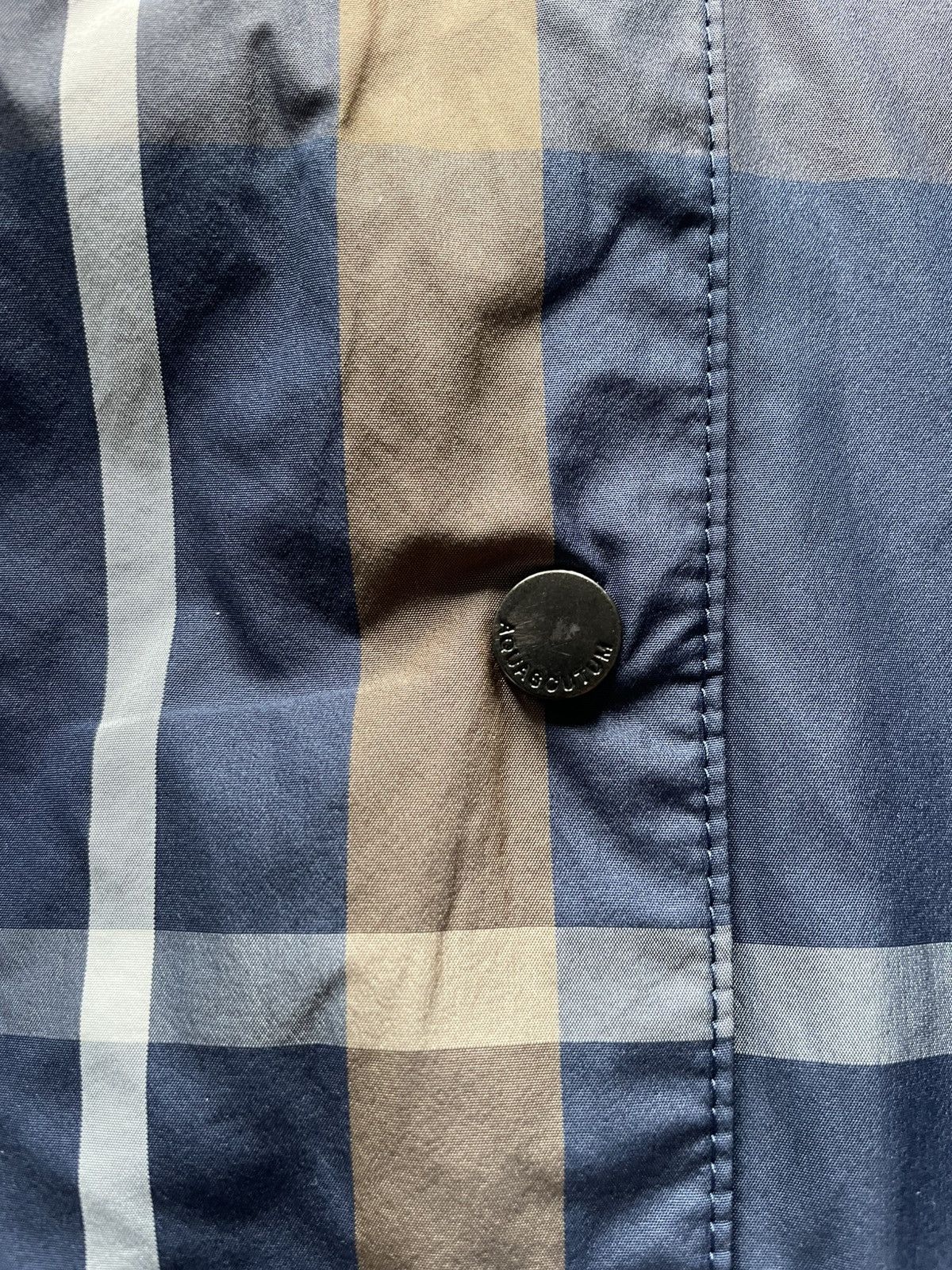 Aquascutum AQUASCUTUM London Vintage Club Check Windbreaker Coat Size US S / EU 44-46 / 1 - 4 Thumbnail