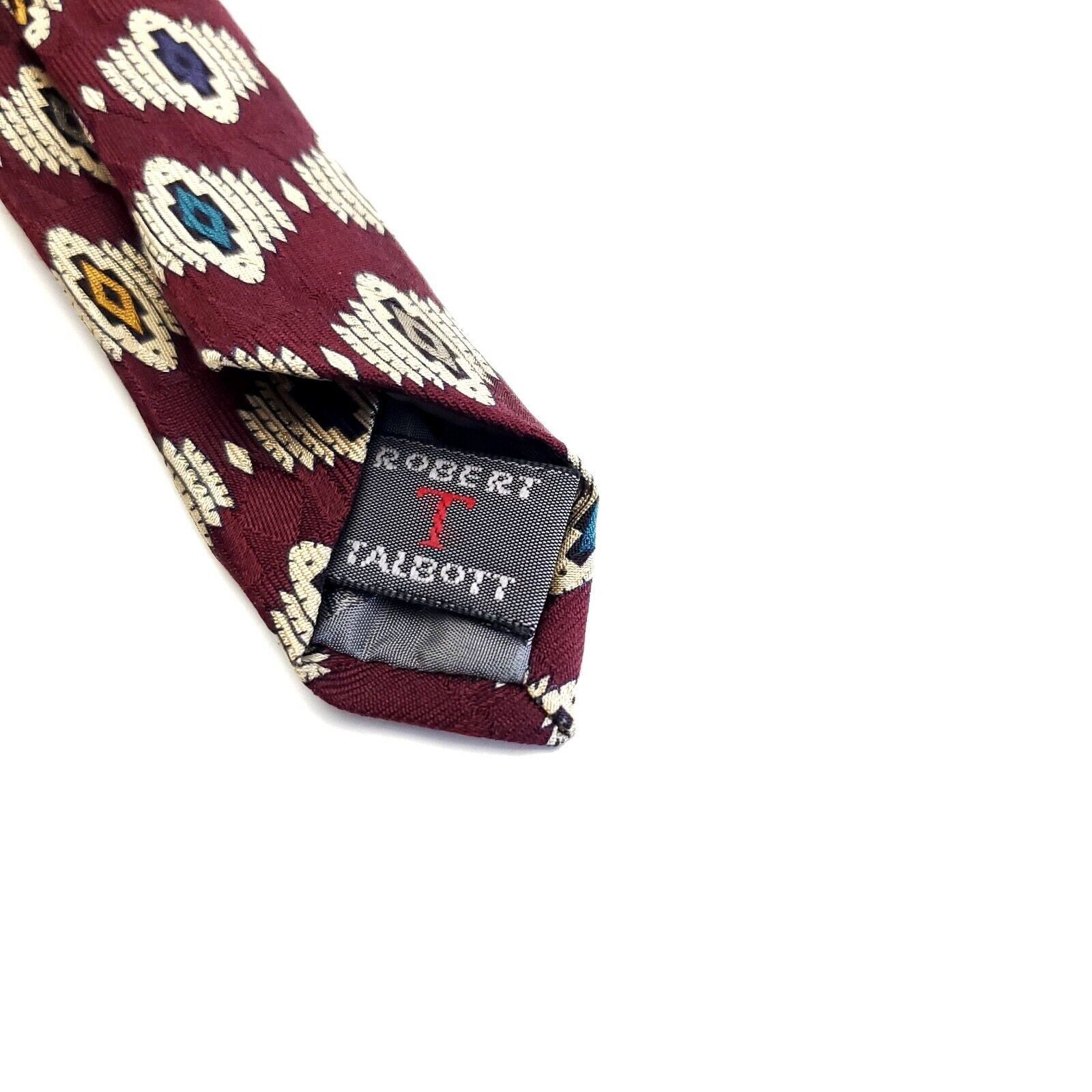 Robert Talbott Robert Talbott Best Of Class Nordstrom Red Geometric Print S Size ONE SIZE - 4 Thumbnail