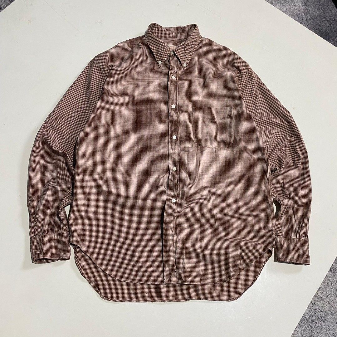 Sugar Cane Sugarcane Japan Plaid Long Shirt Size US L / EU 52-54 / 3 - 6 Thumbnail