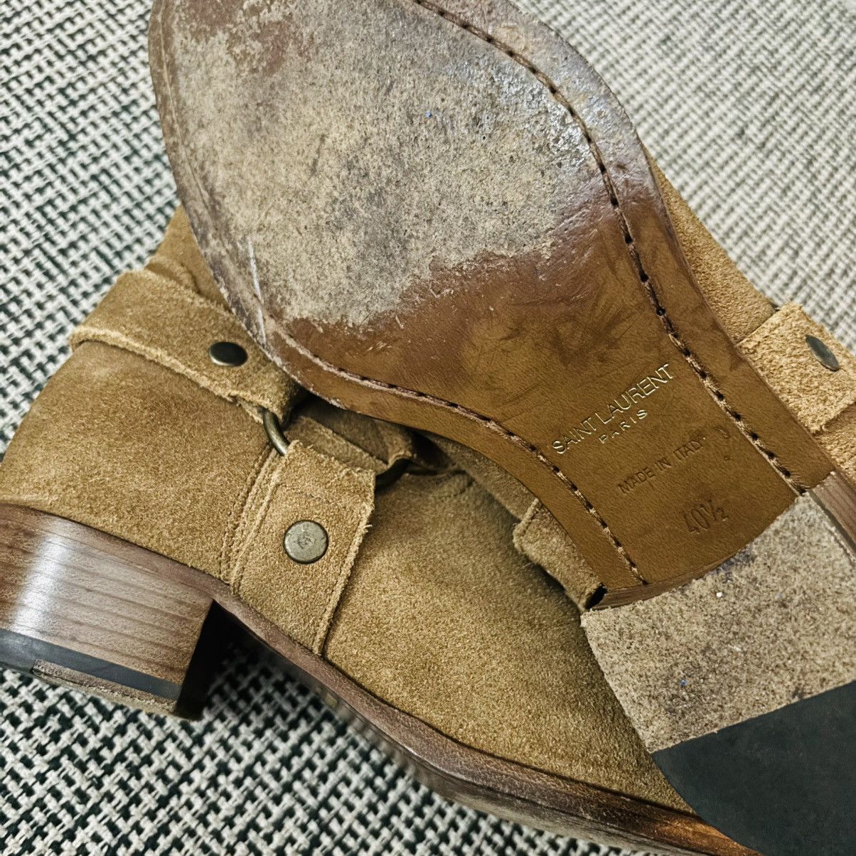 Saint Laurent Paris Saint Laurent Wyatt 40 suede leather Size US 9 / EU 42 - 5 Thumbnail