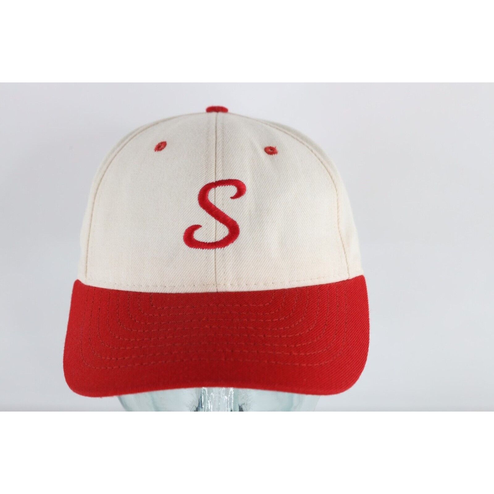 Vintage Vintage 90s Streetwear Distressed S Letter Fitted Hat Size ONE SIZE - 1 Thumbnail