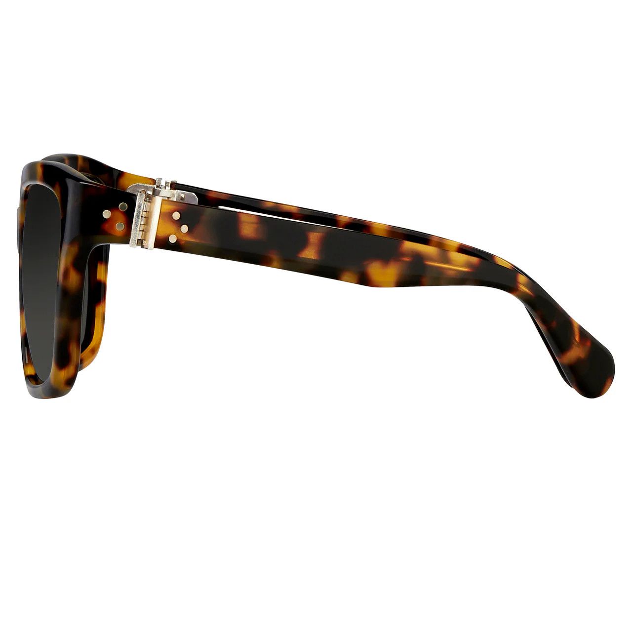 Ann Demeulemeester Ann Demeulemeester Sunglasses Tortoise Shell Tone and Grey Size ONE SIZE - 4 Thumbnail