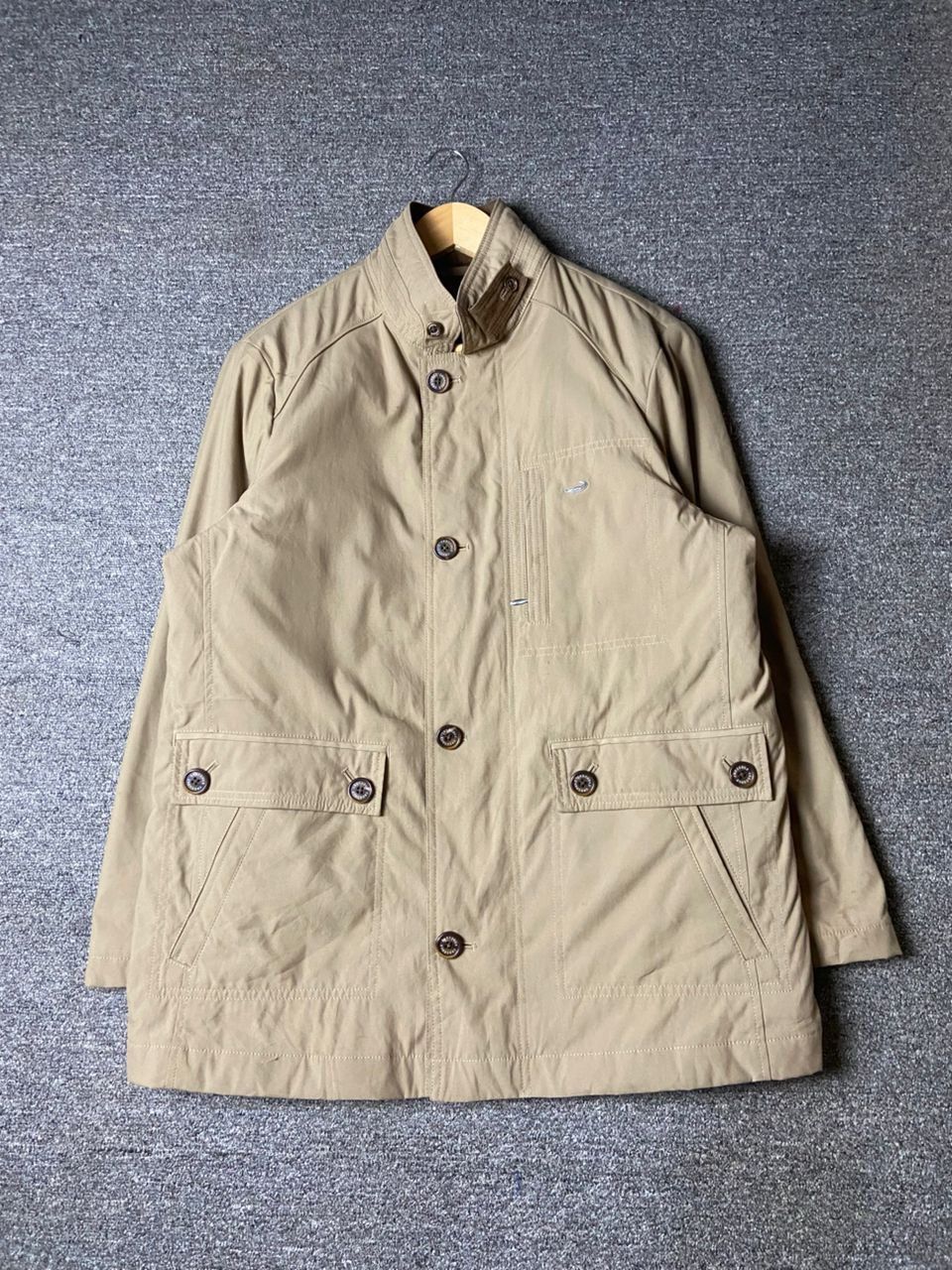 Japanese Brand Vintage Crocodile Button & Zip Casual Jacket (175) Size US XS / EU 42 / 0 - 1 Thumbnail