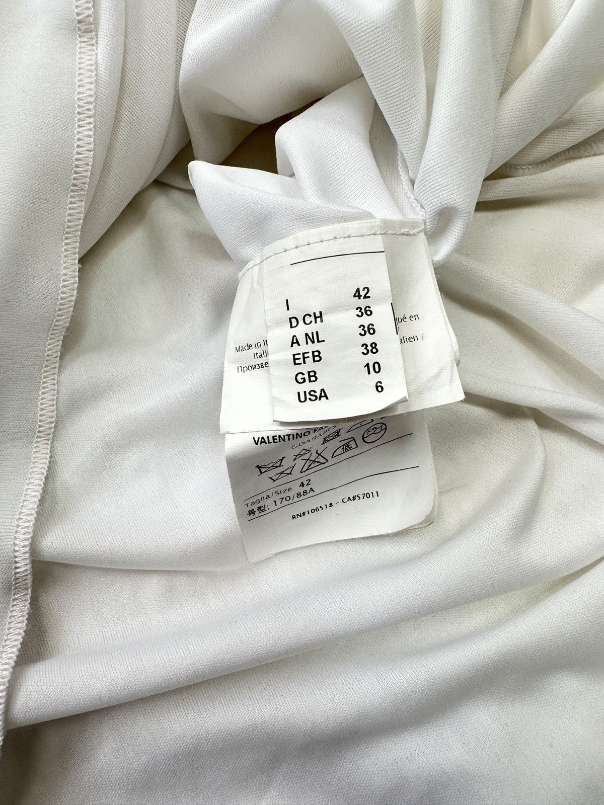 Missoni MISSONI White Jersey A-Line Mini Dress size 42 Women’s Size M / US 6-8 / IT 42-44 - 12 Thumbnail