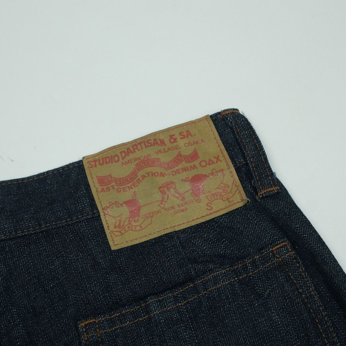 Studio D'Artisan *NoTariff Studio D'Artisan Flare Denim Pants Size 28" / US 6 / IT 42 - 6 Thumbnail