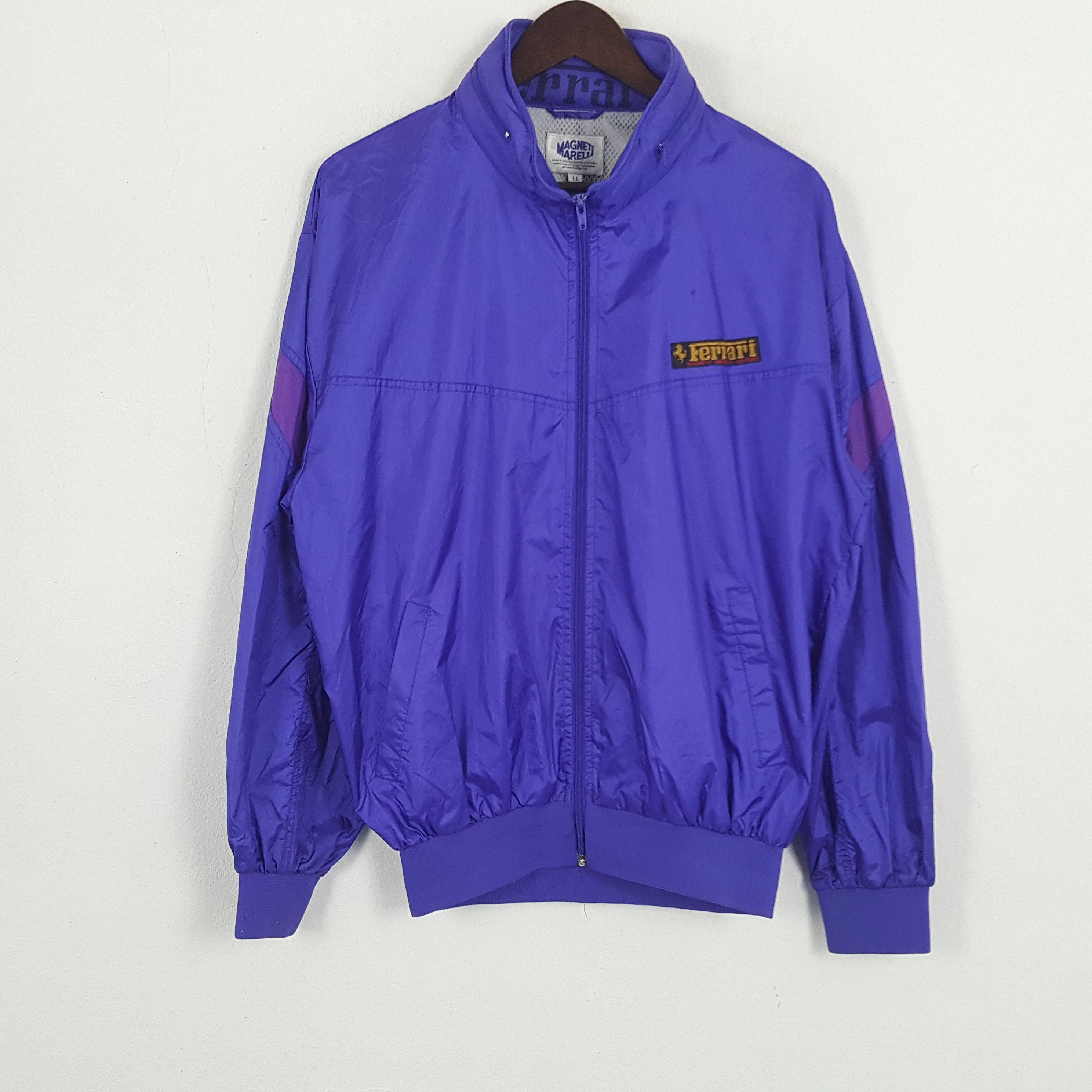 Ferrari × Vintage Vintage Ferrari Magneti Marelli Windbreaker Zipper Jacket Size US L / EU 52-54 / 3 - 1 Thumbnail