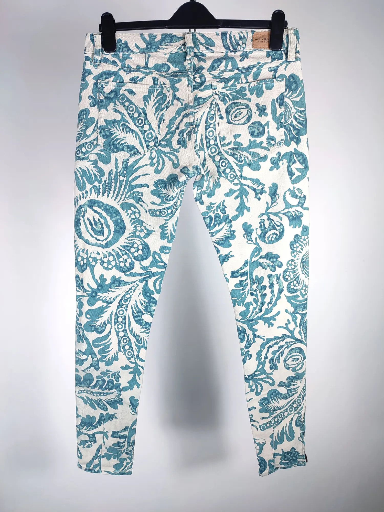 Denim & Supply Ralph Lauren × Ralph Lauren Polo Ralph Lauren floral print slim denim pants Size 30" / US 8 / IT 44 - 3 Thumbnail