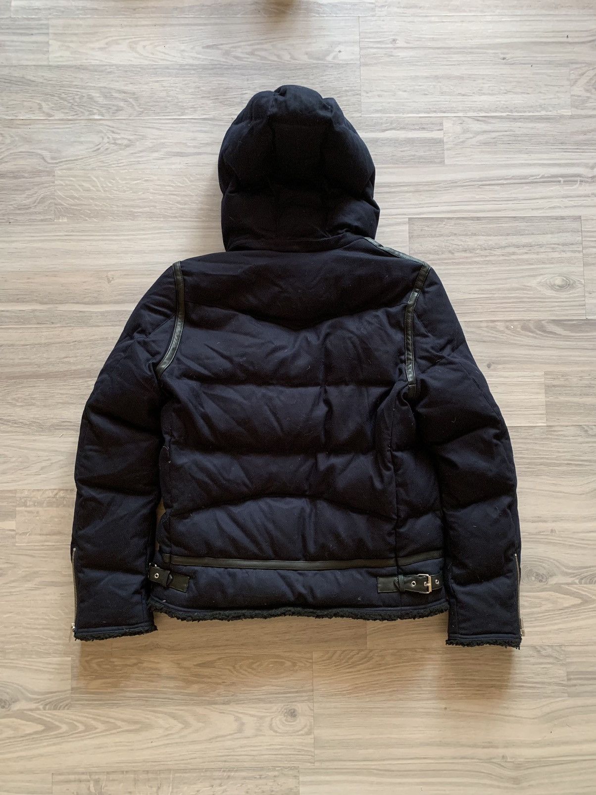 The Kooples The Kooples Lambskin Wool Down Asymmetric Jacket helmut lang Size US S / EU 44-46 / 1 - 7 Thumbnail