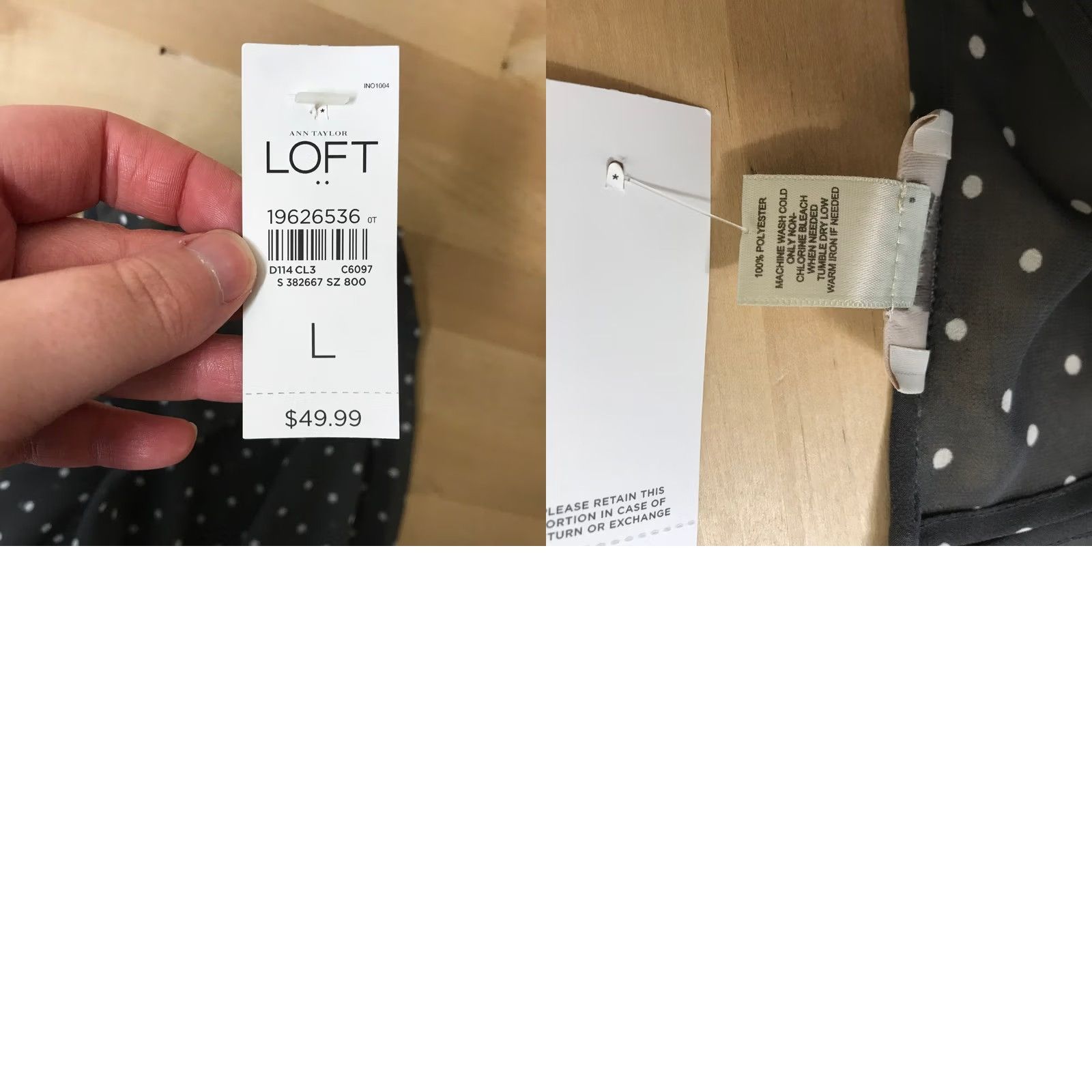 Ann Taylor VINTAGE? No. Size L / US 10 / IT 46 - 8 Thumbnail