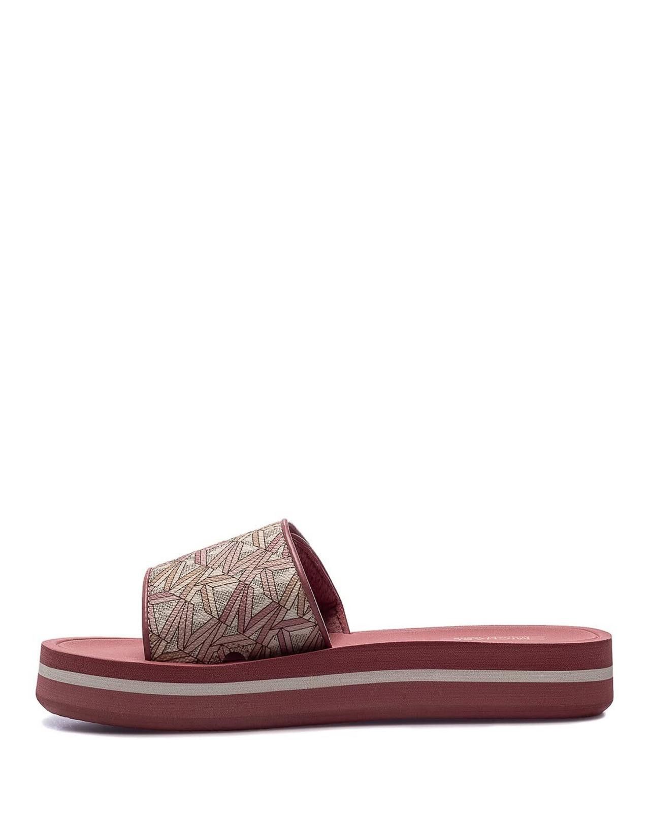 Michael Kors Michael Kors Women Platform Slide Sandals Rose 9 M NEW Size US 9 / IT 39 - 2 Thumbnail
