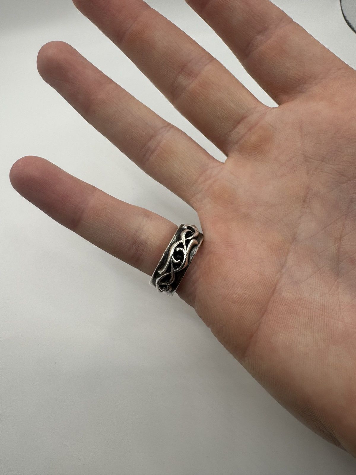 Chrome Hearts Chrome Hearts DBL Narrow Vine Band Size ONE SIZE - 4 Thumbnail