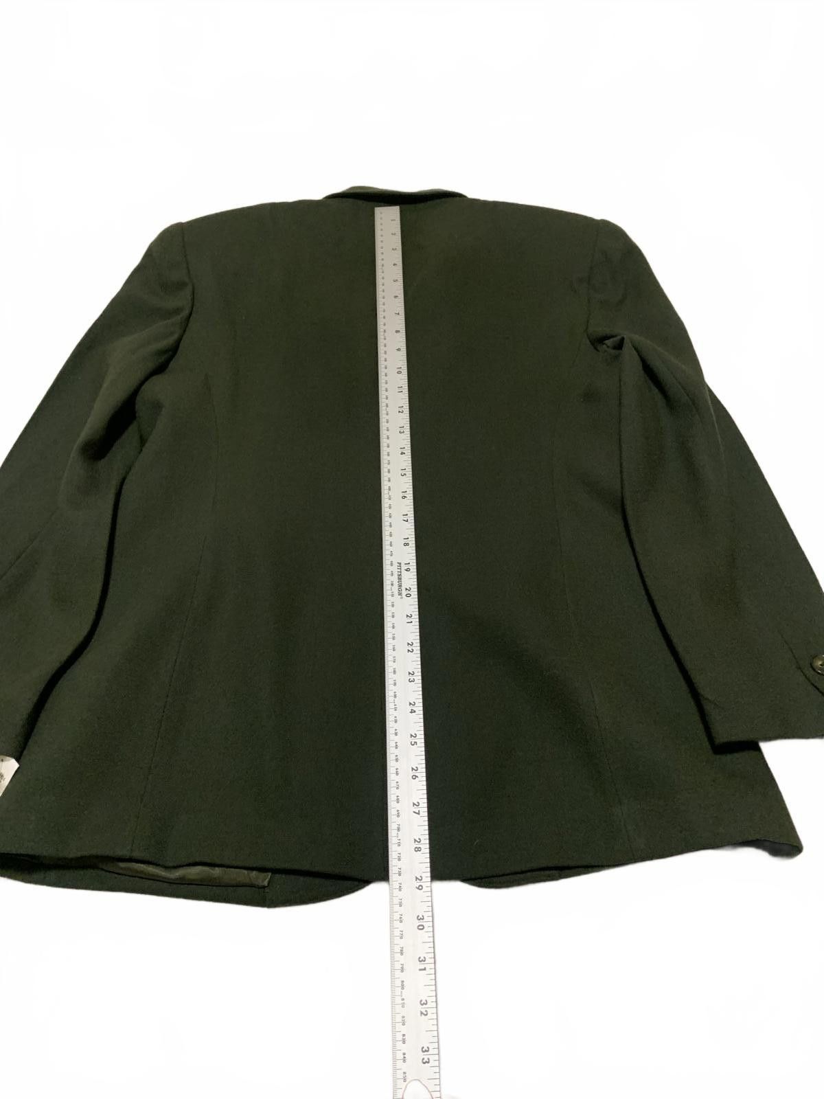 Jones New York VTG Jones New York Women's 14 Olive Wool Blazer USA Size XL / US 12-14 / IT 48-50 - 12 Thumbnail