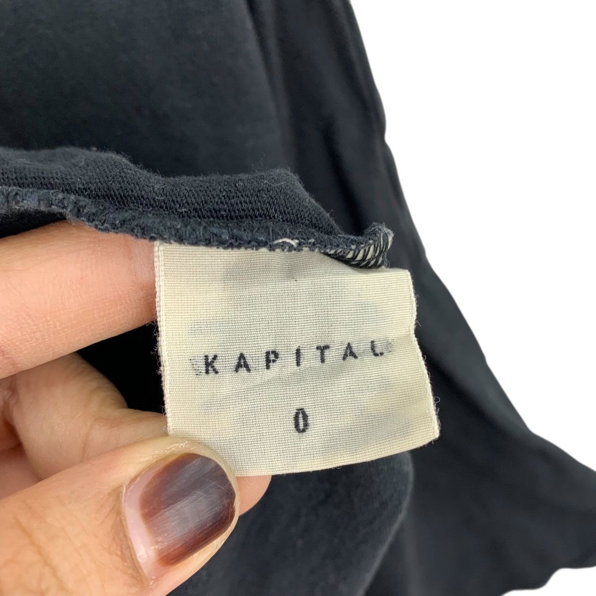 Kapital Vintage KAPITAL Big Arm Plain Japanese Brand Tshirt Size M / US 6-8 / IT 42-44 - 6 Thumbnail