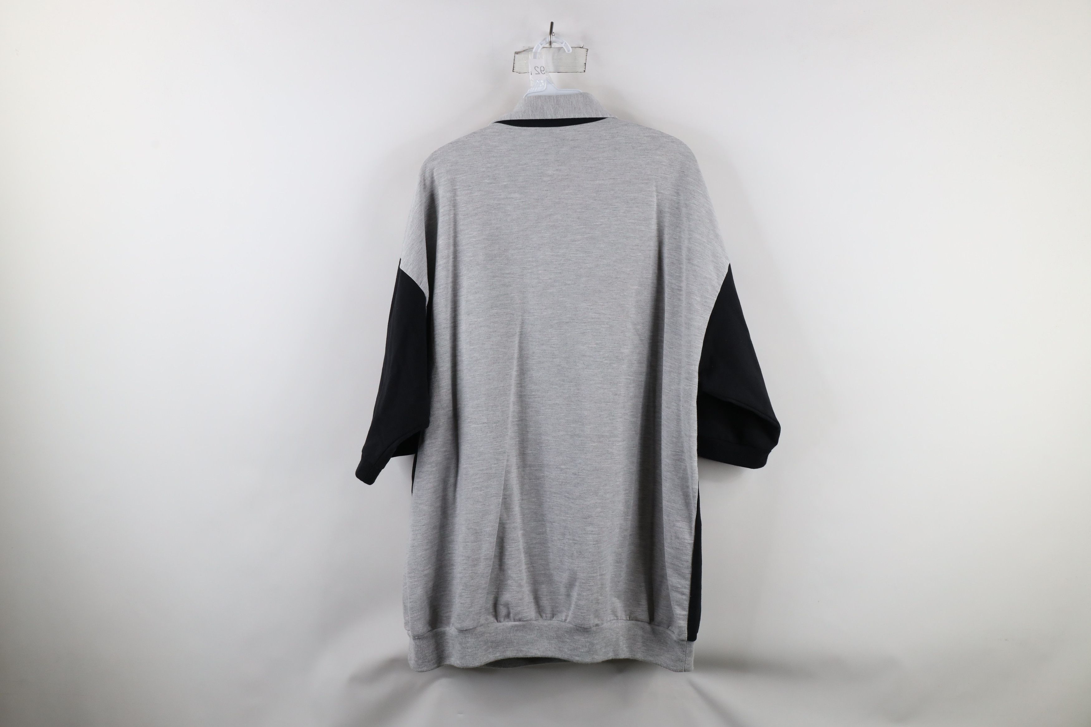 Vintage Vintage 90s Streetwear Block Collared Pullover Polo Shirt Size US XXL / EU 58 / 5 - 9 Thumbnail