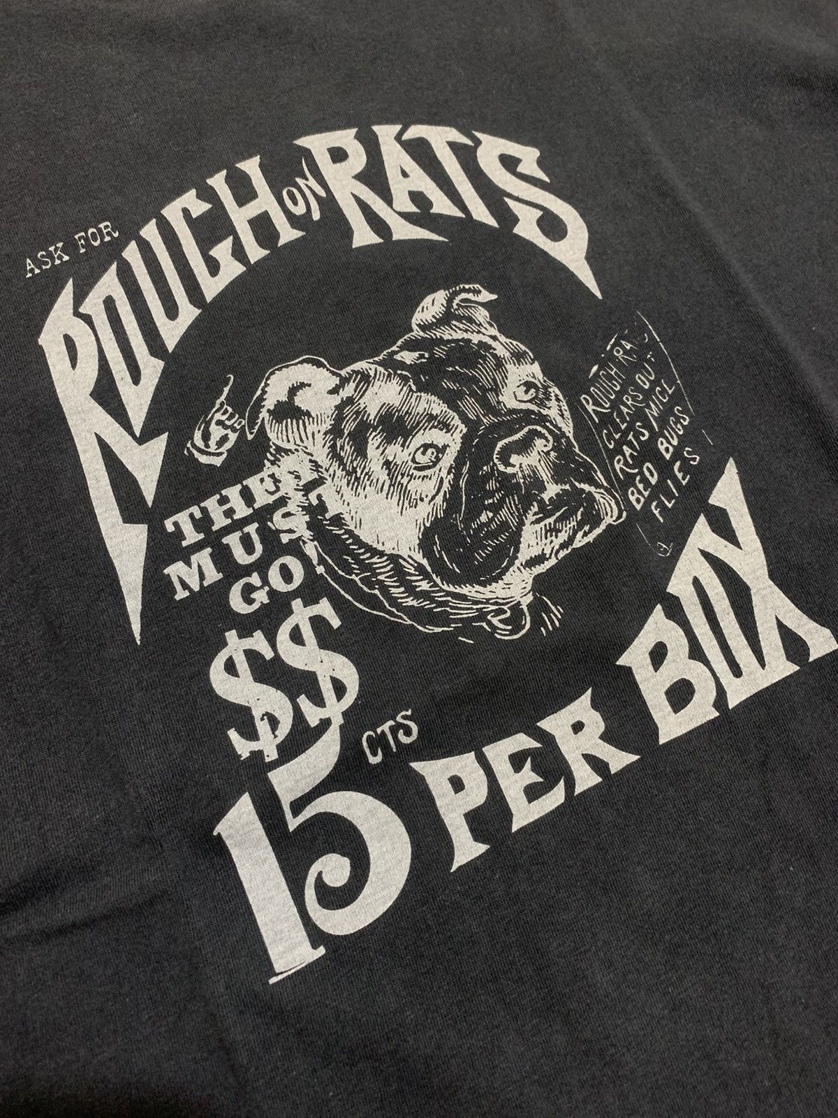 Neighborhood × Vintage Vintage Neighborhood Rough on Rats Tshirt Size US M / EU 48-50 / 2 - 3 Thumbnail