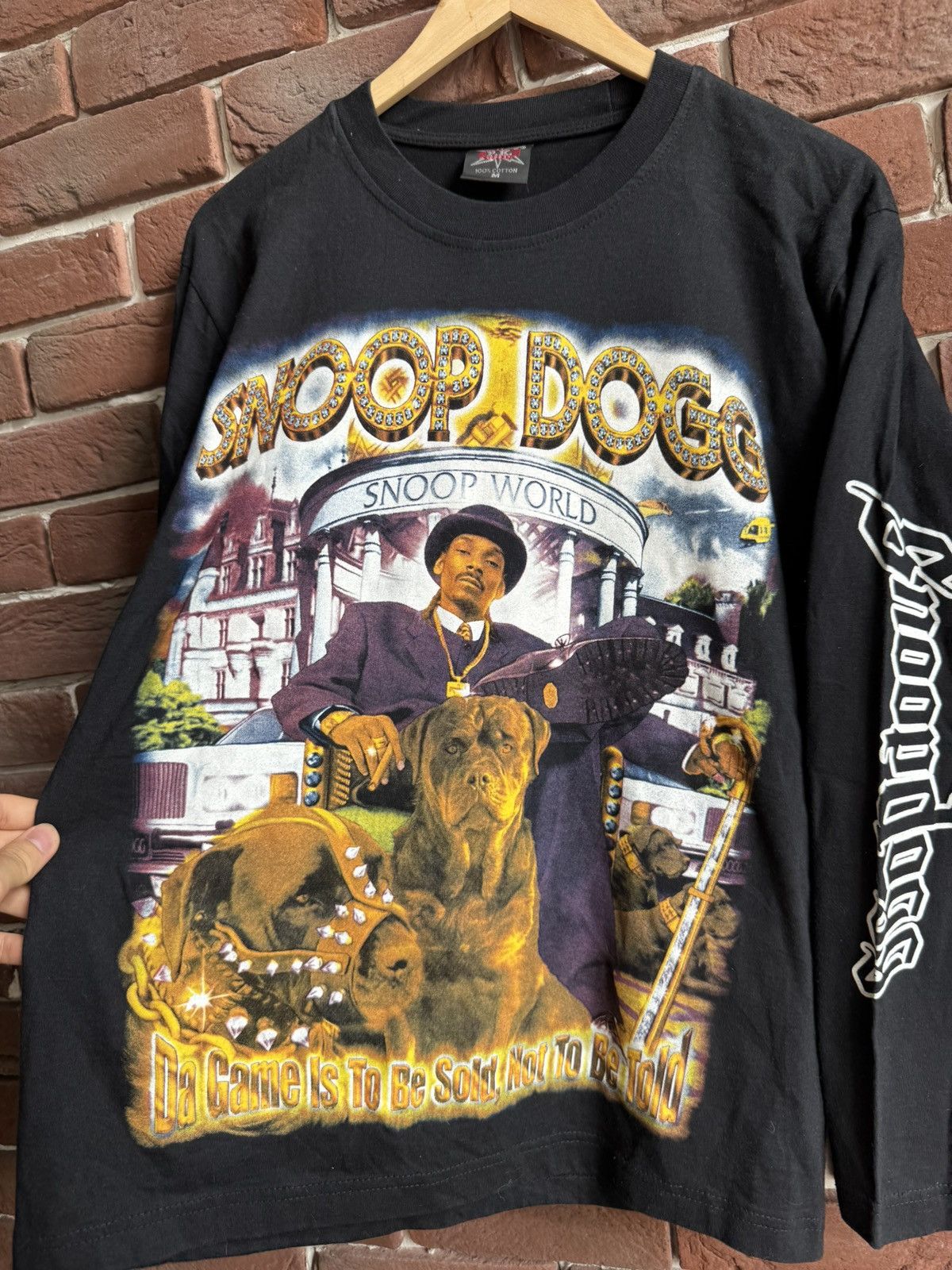 Snoop Dogg Vintage 00s Snoop Dogg Doggfather Band Tee Grail Rare M Blac Size US M / EU 48-50 / 2 - 4 Thumbnail