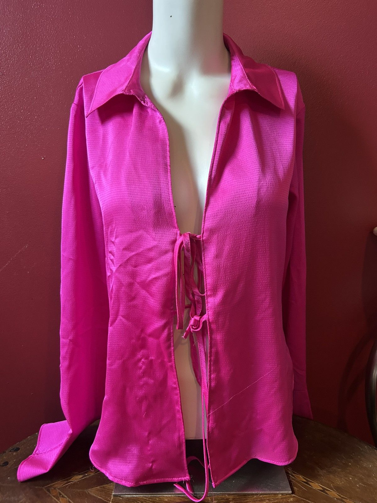 Other Wild Fable hot pink women’s blouse small Size S / US 4 / IT 40 - 1 Thumbnail