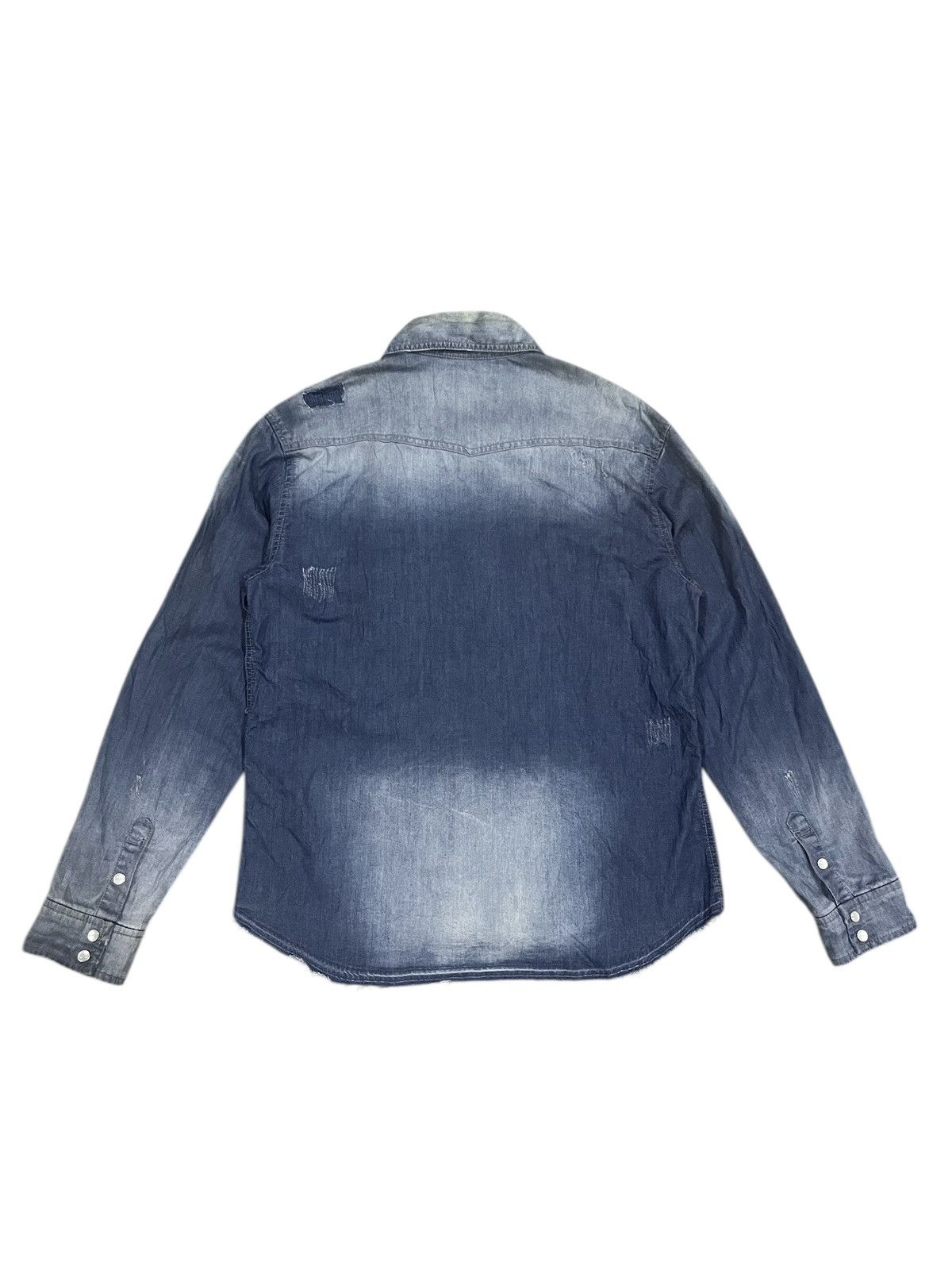 In The Attic Vintage in the attic denim button up long sleeve shirt Size US L / EU 52-54 / 3 - 15 Thumbnail