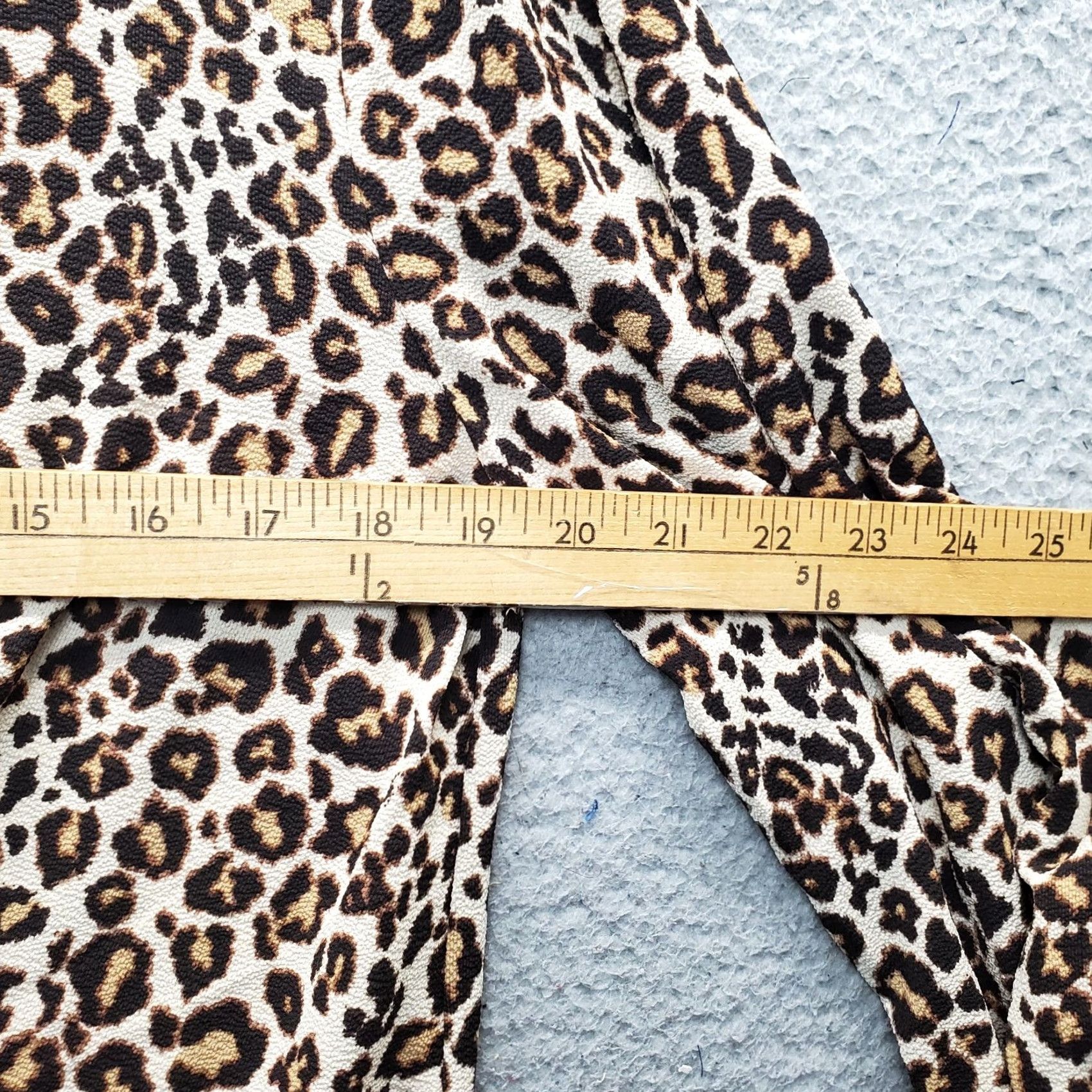 Vintage Leopard Pink Republic Blouse Womens XL Long Sleeve Scoop Neck Multi Leopard Size XL / US 12-14 / IT 48-50 - 5 Thumbnail
