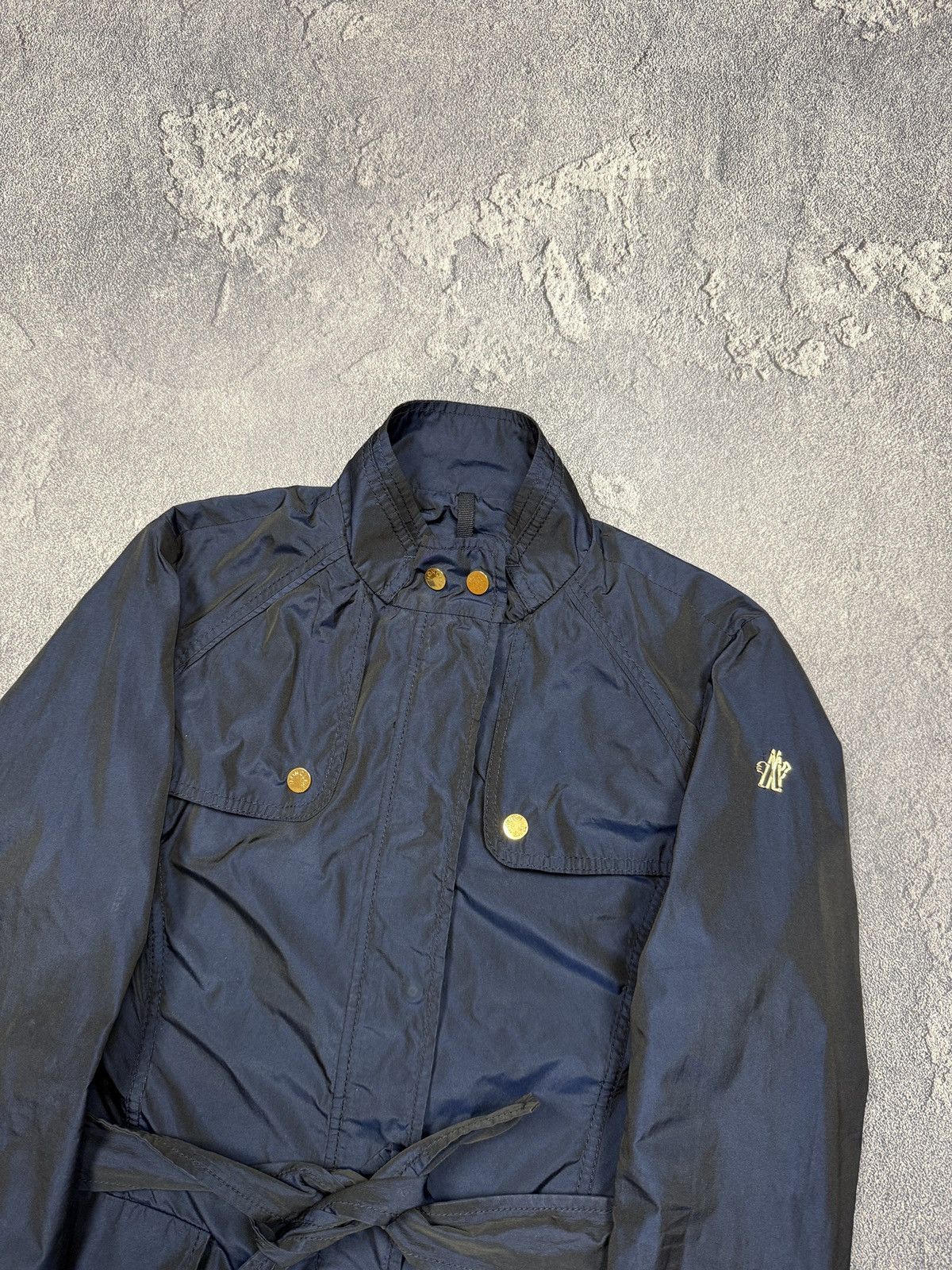 Moncler Moncler Vintage Nylon Zip Up Jacket Size M / US 6-8 / IT 42-44 - 4 Thumbnail
