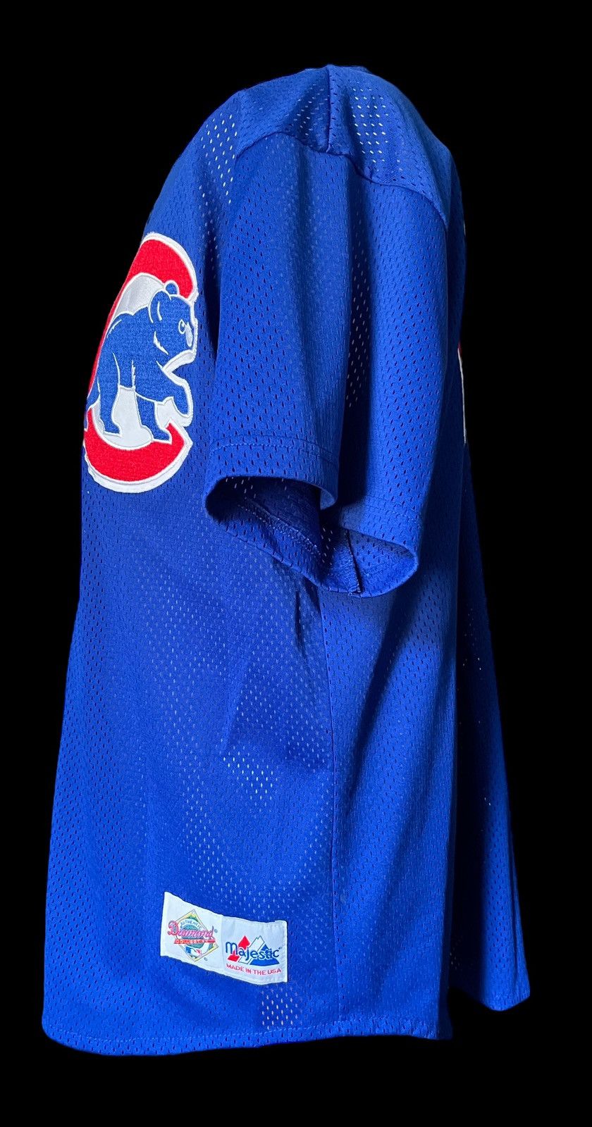 MLB × Majestic × Vintage 1990’s MLB Chicago Cubs Majestic baseball jersey size L Size US L / EU 52-54 / 3 - 5 Thumbnail