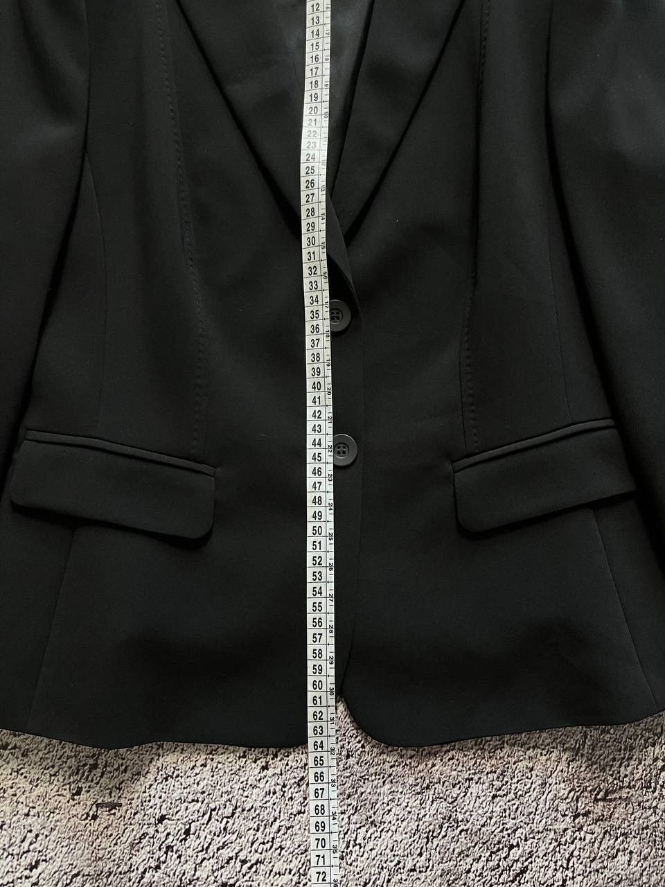 Max Mara × Vintage Max Mara Jacket Black Women's Size 16 Size XXL / US 16-18 / IT 52-54 - 12 Thumbnail