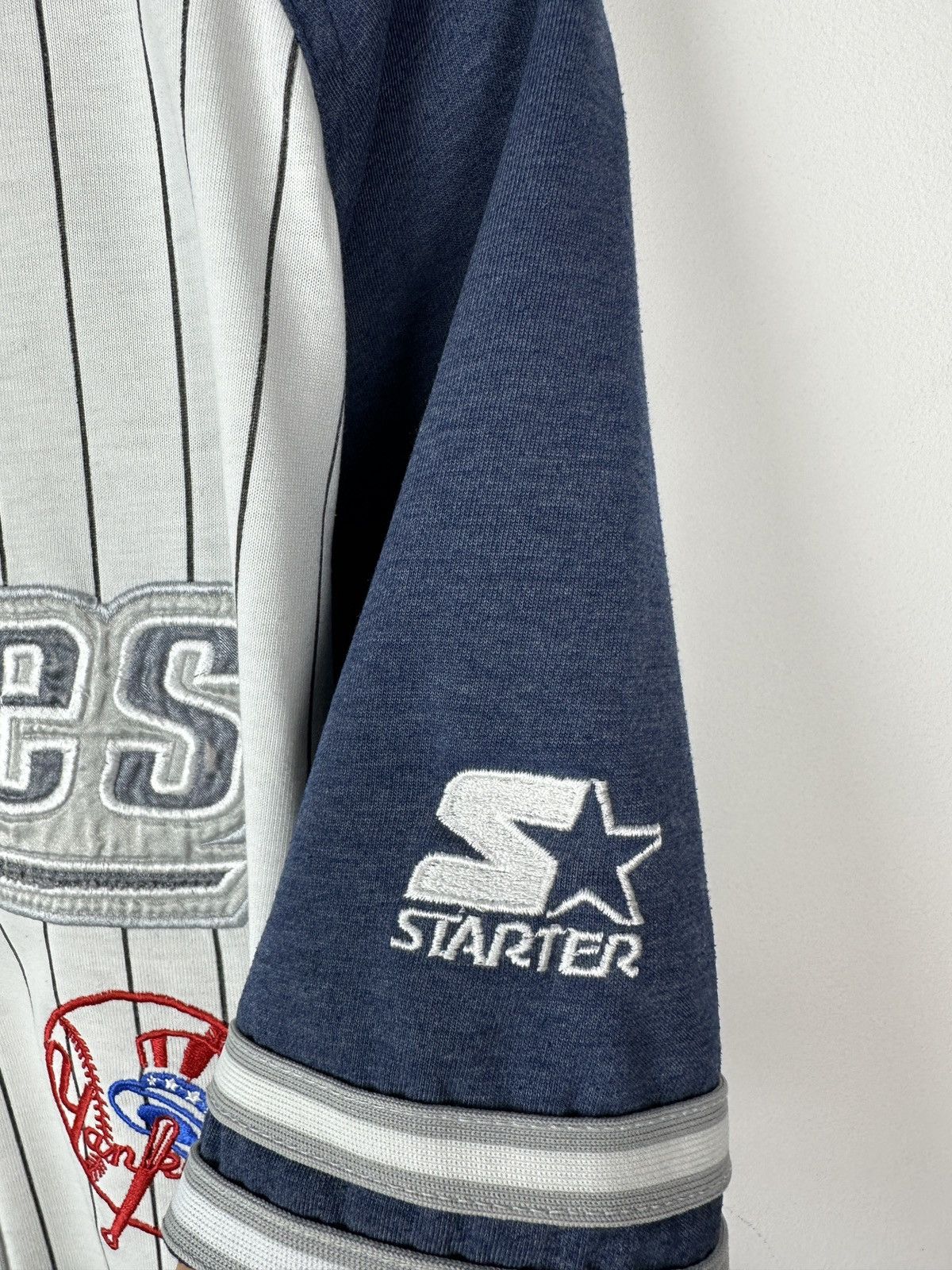 Starter 90s Vintage New York Yankees MLB Jersey T Shirt Tee Size US L / EU 52-54 / 3 - 5 Thumbnail