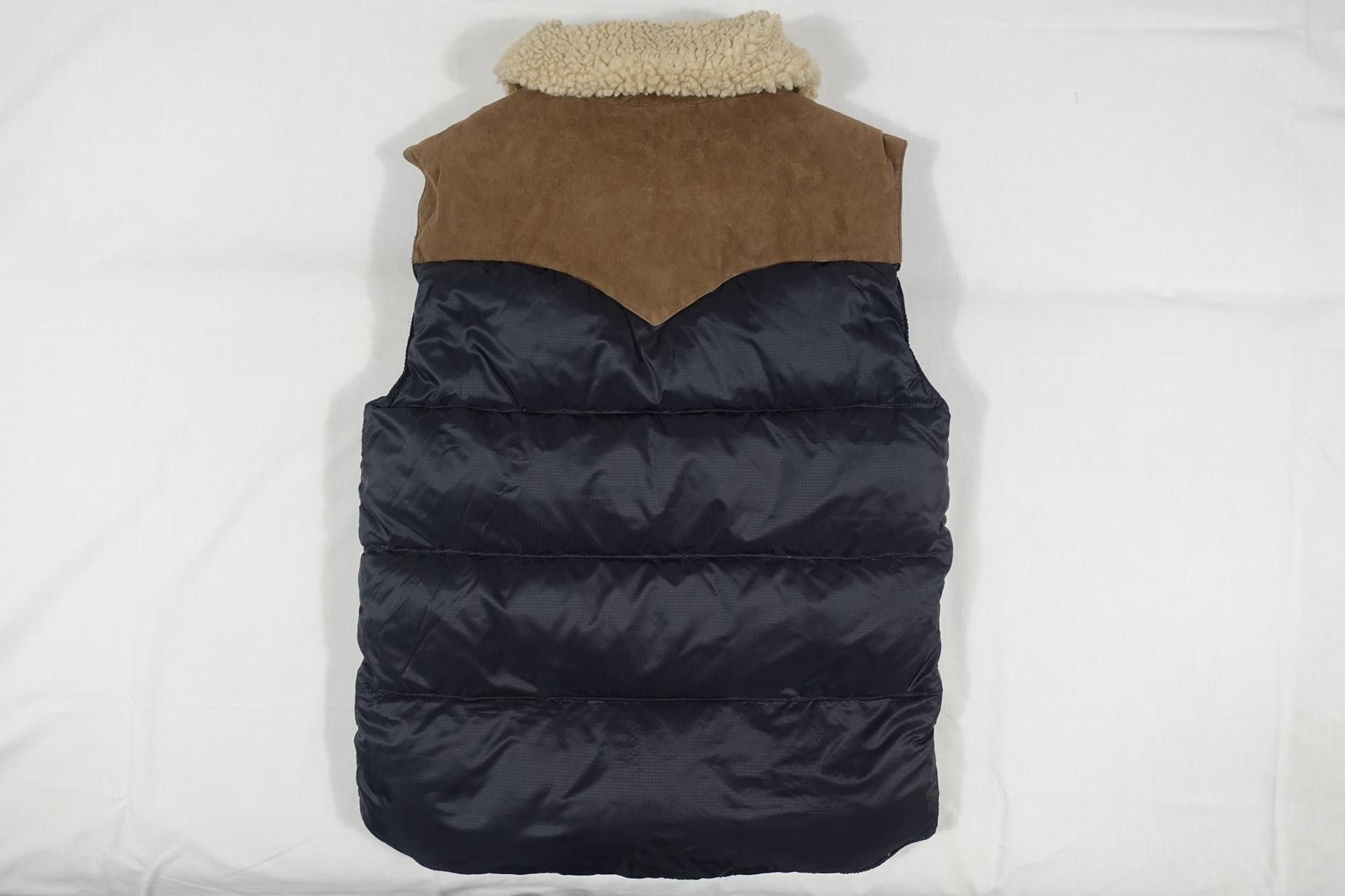 Denim & Supply Ralph Lauren Ralph Lauren Denim & Supply Vest Jacket Navy Brown RARE S Size US S / EU 44-46 / 1 - 2 Thumbnail