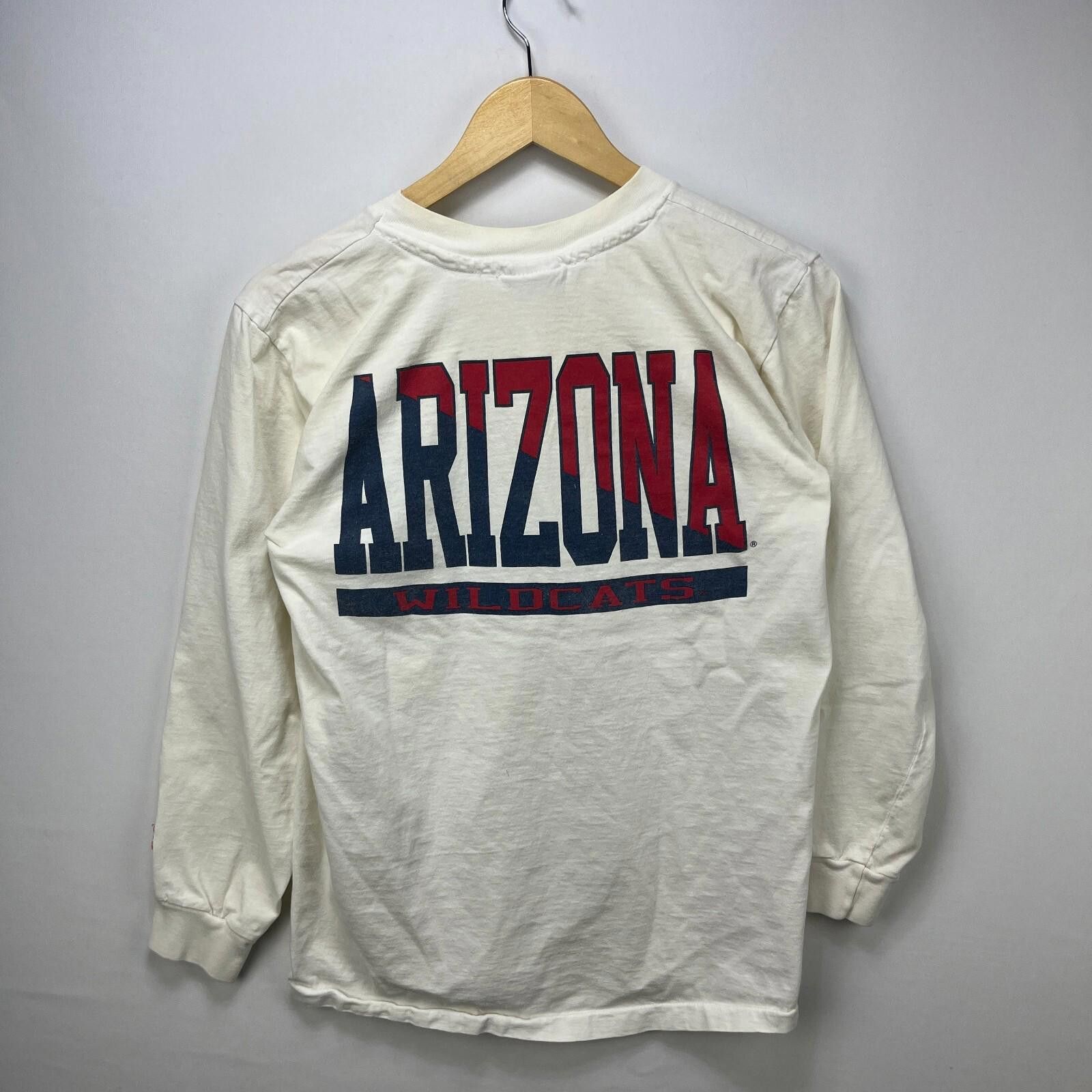 Vintage Vintage 90s Arizona Wildcats Longsleeve Shirt Medium Size US M / EU 48-50 / 2 - 3 Thumbnail