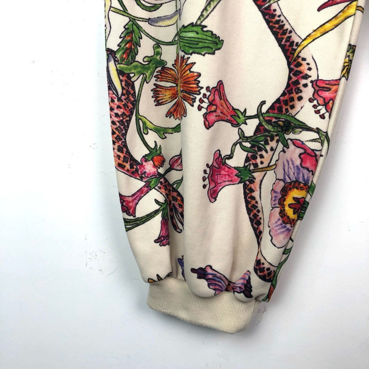 Gucci Gucci Floral Print White Elasticated Culotte Pants Size 34" / US 12 / IT 48 - 4 Thumbnail