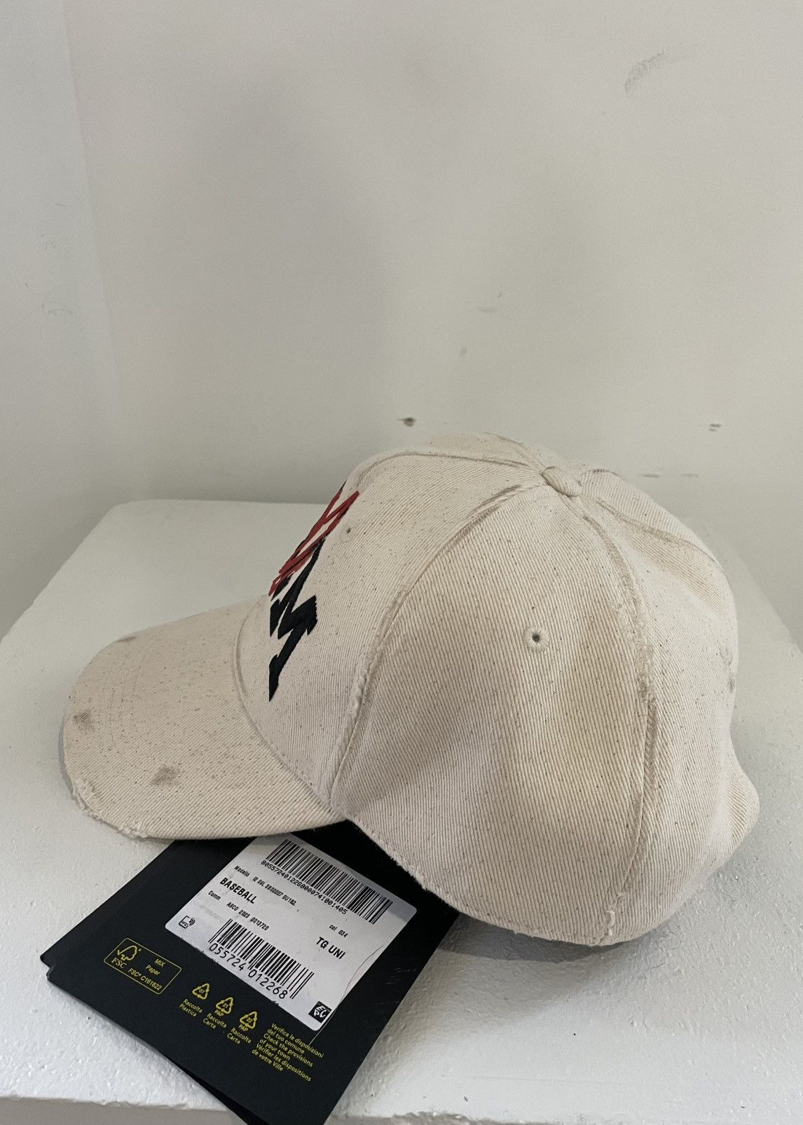 Moncler × Palm Angels Moncler Genius x Palm Angels Palm Baseball Cap Size ONE SIZE - 4 Thumbnail