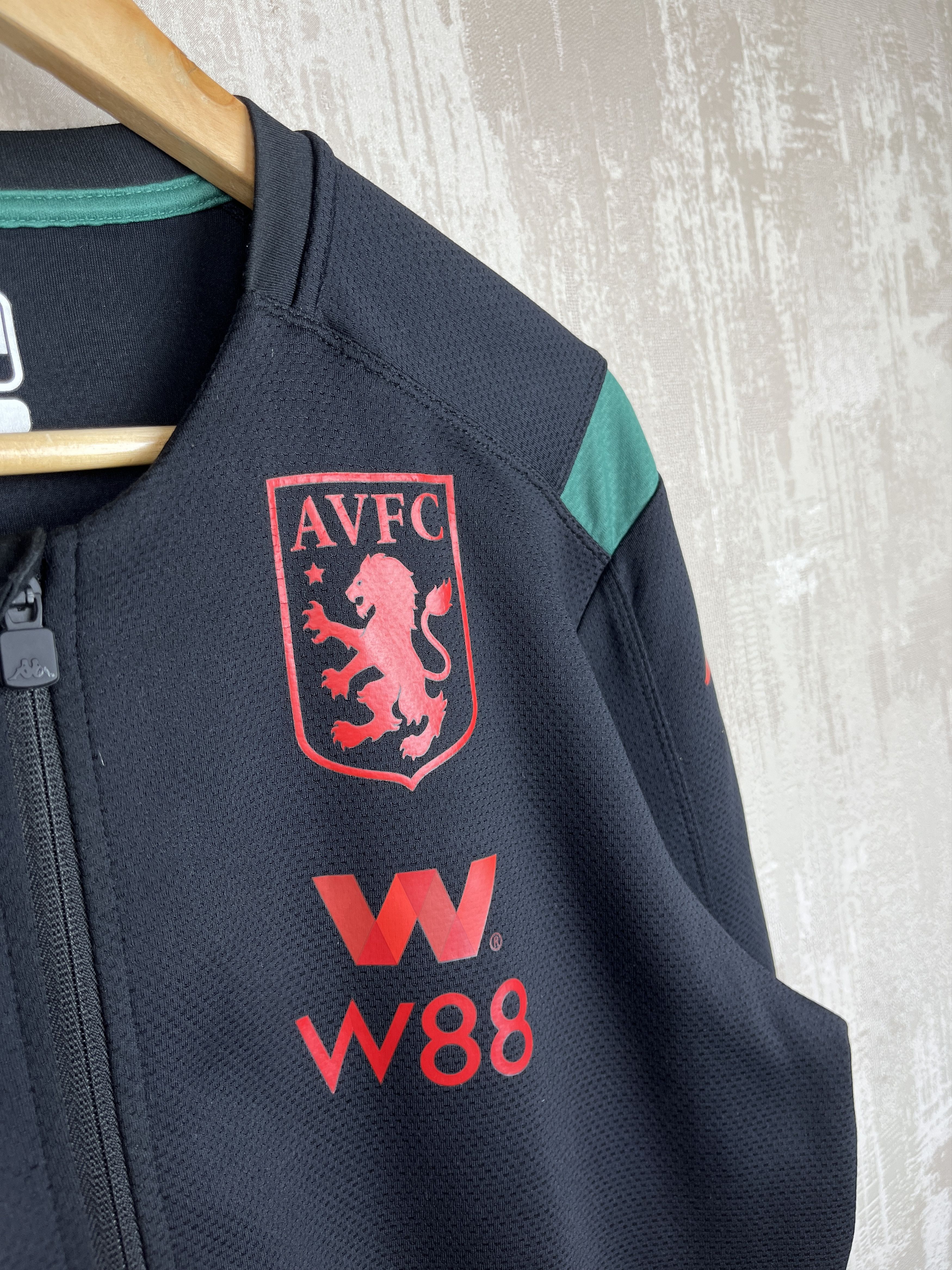 Kappa Aston Villa AVFC 2019/20 Training Jacket Kappa Soccer Size US M / EU 48-50 / 2 - 6 Thumbnail