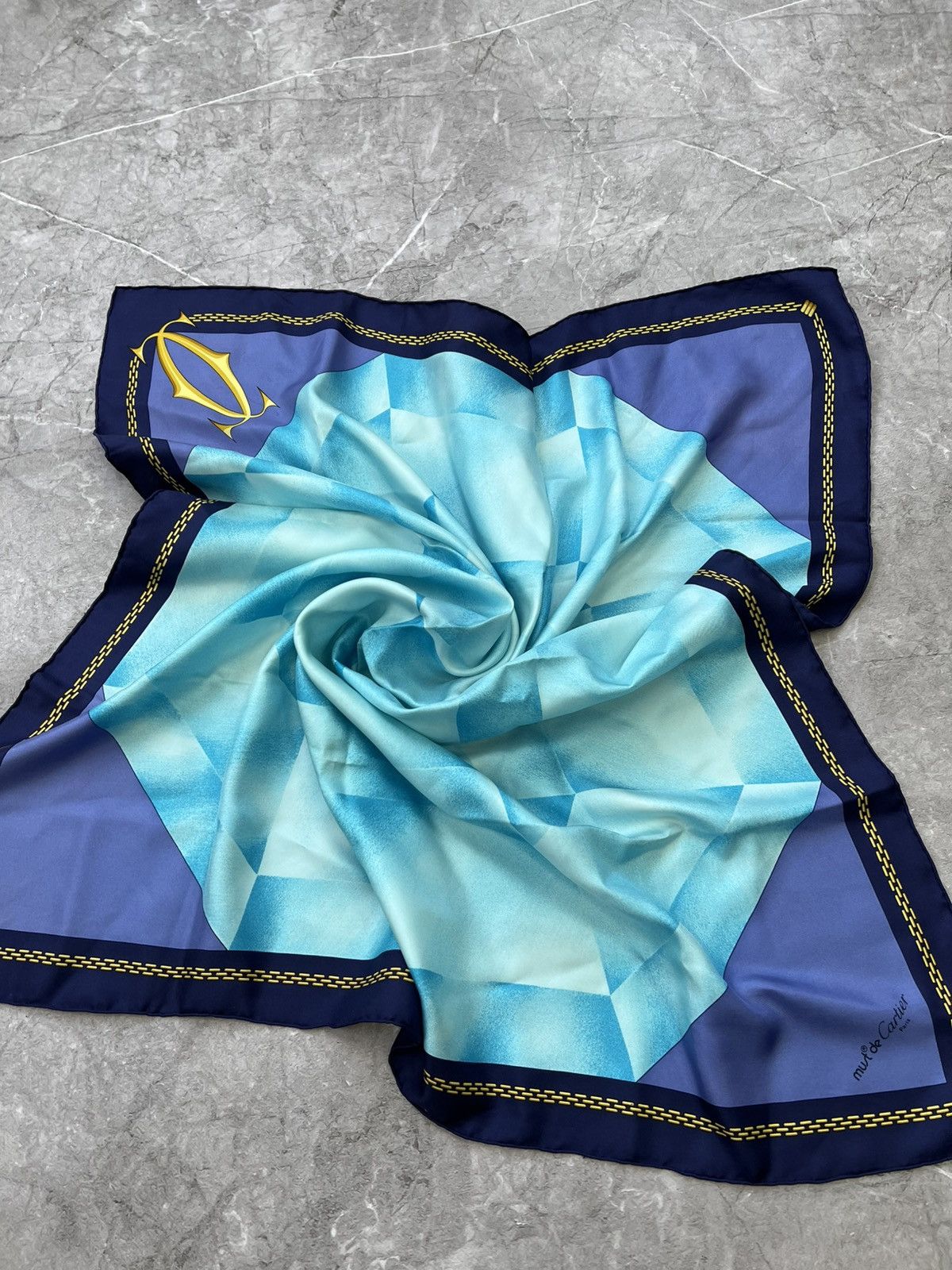 Cartier × Other × Vintage Vintage Must de Cartier scarf Size ONE SIZE - 3 Thumbnail
