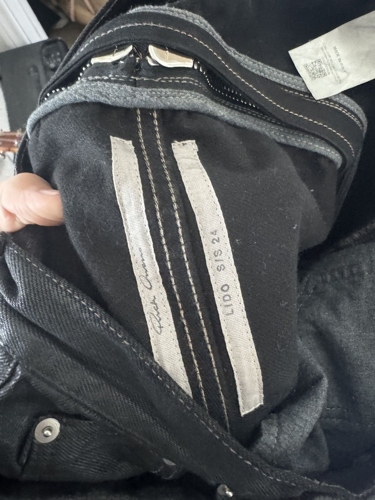 Rick Owens Waxed Bolan Zip jeans Size US 32 / EU 48 - 4 Thumbnail