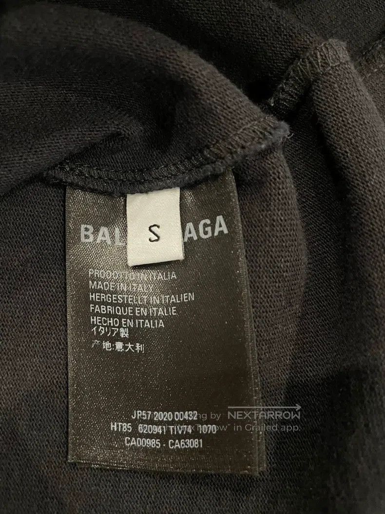 Balenciaga Balenciaga Crew alphabet print loose fit drop shoulder sho Size US S / EU 44-46 / 1 - 4 Thumbnail