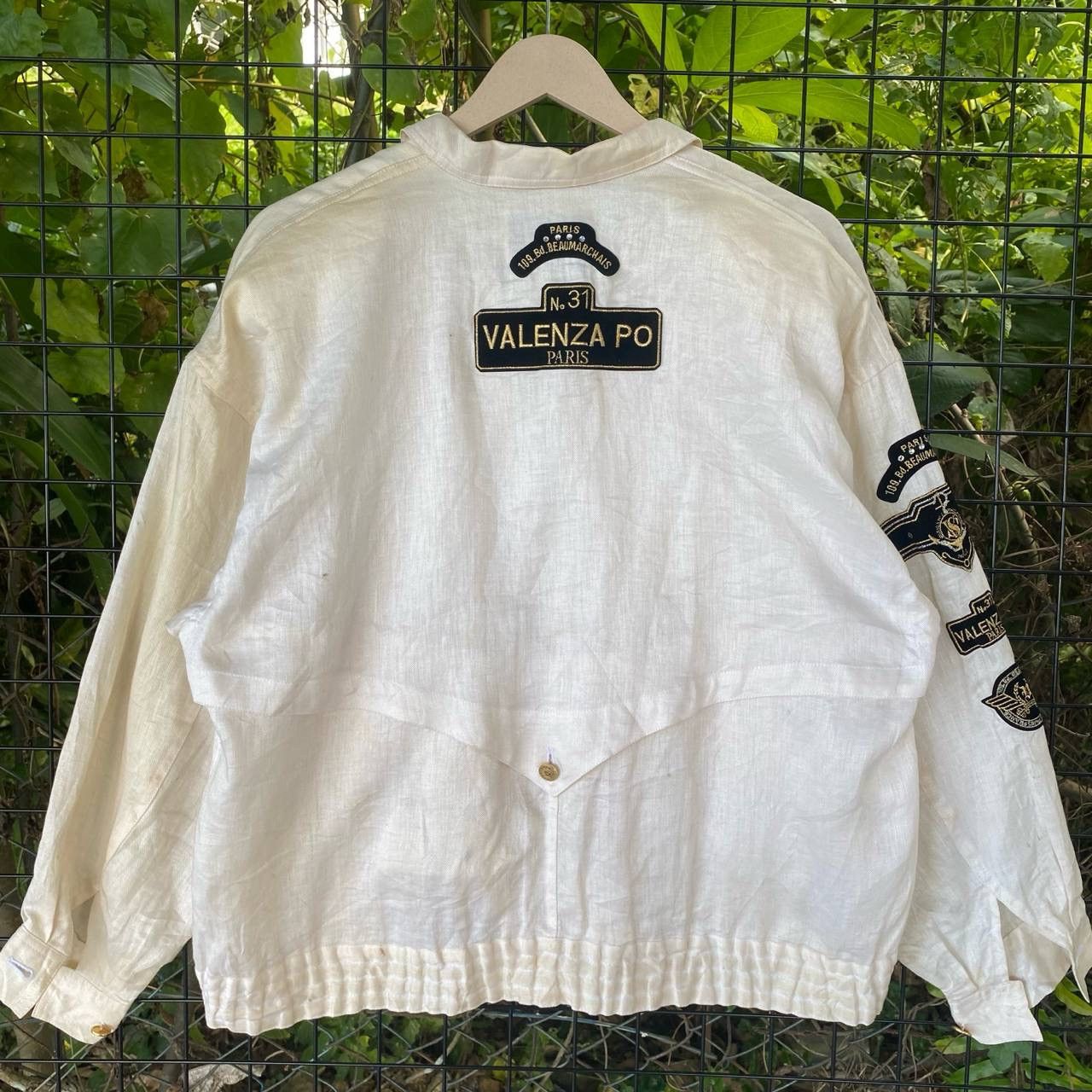 Vintage Valenza Po Paris PatchWork Baggy Light Zipper Jacket Size US M / EU 48-50 / 2 - 11 Thumbnail