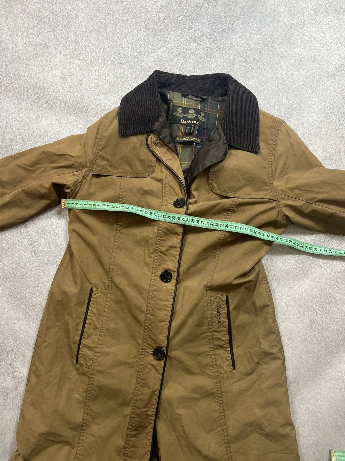 Barbour 💛VTG Rick Owens Style Barbour Vintage waterproof jacket Size US S / EU 44-46 / 1 - 21 Thumbnail