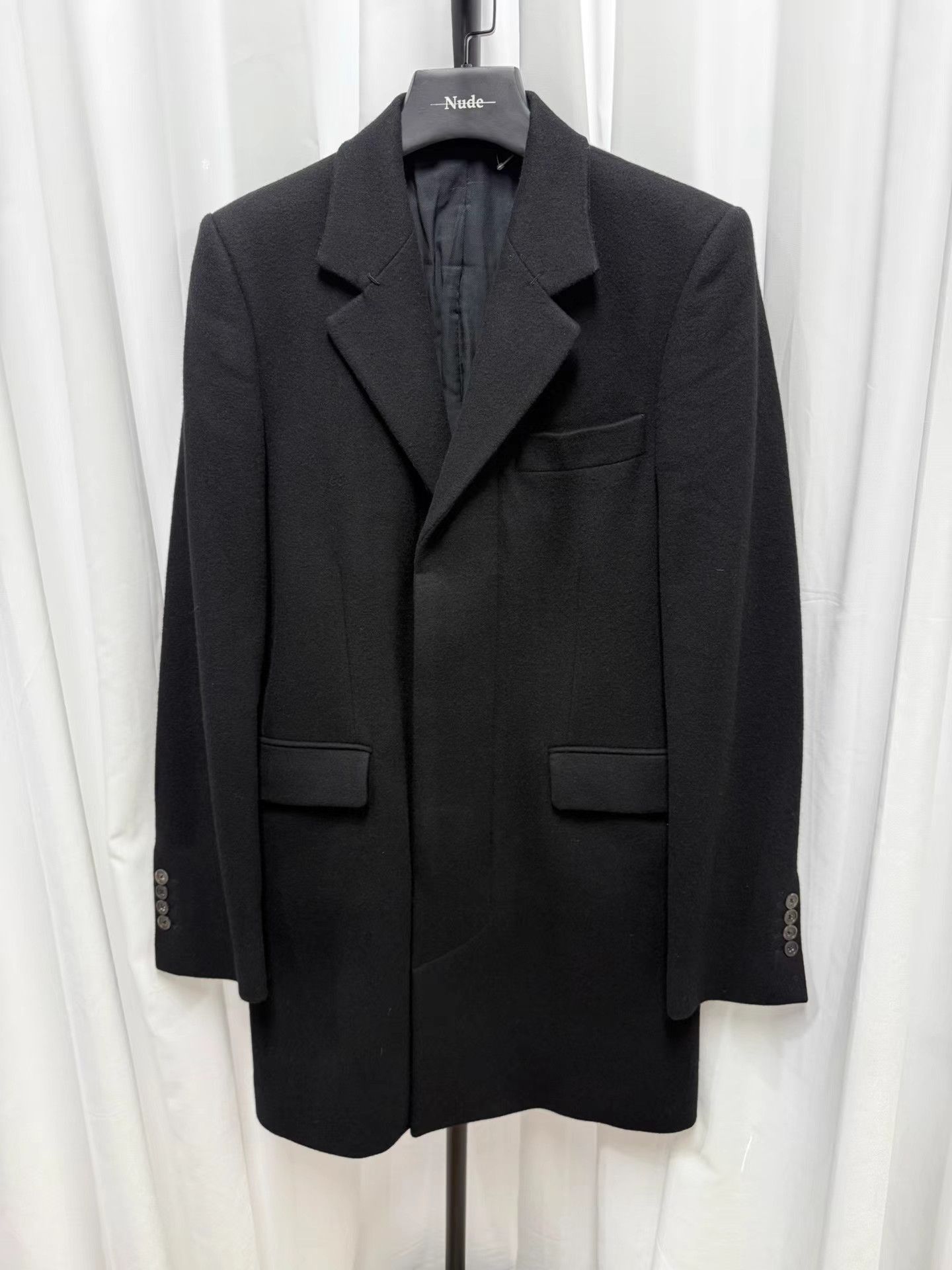 Ann Demeulemeester Ann Demeulemeester 100% Cashmere Coat K20 Size US XS / EU 42 / 0 - 1 Thumbnail
