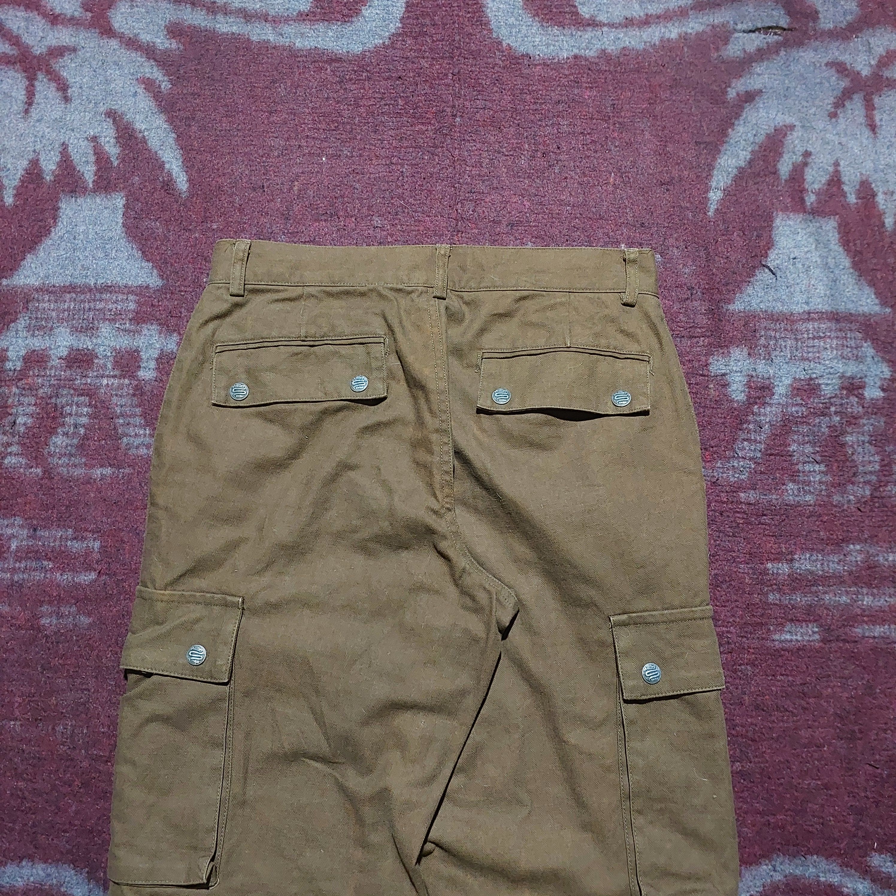 Schlussel Schlussel brown cargo flared pants Size US 30 / EU 46 - 7 Thumbnail