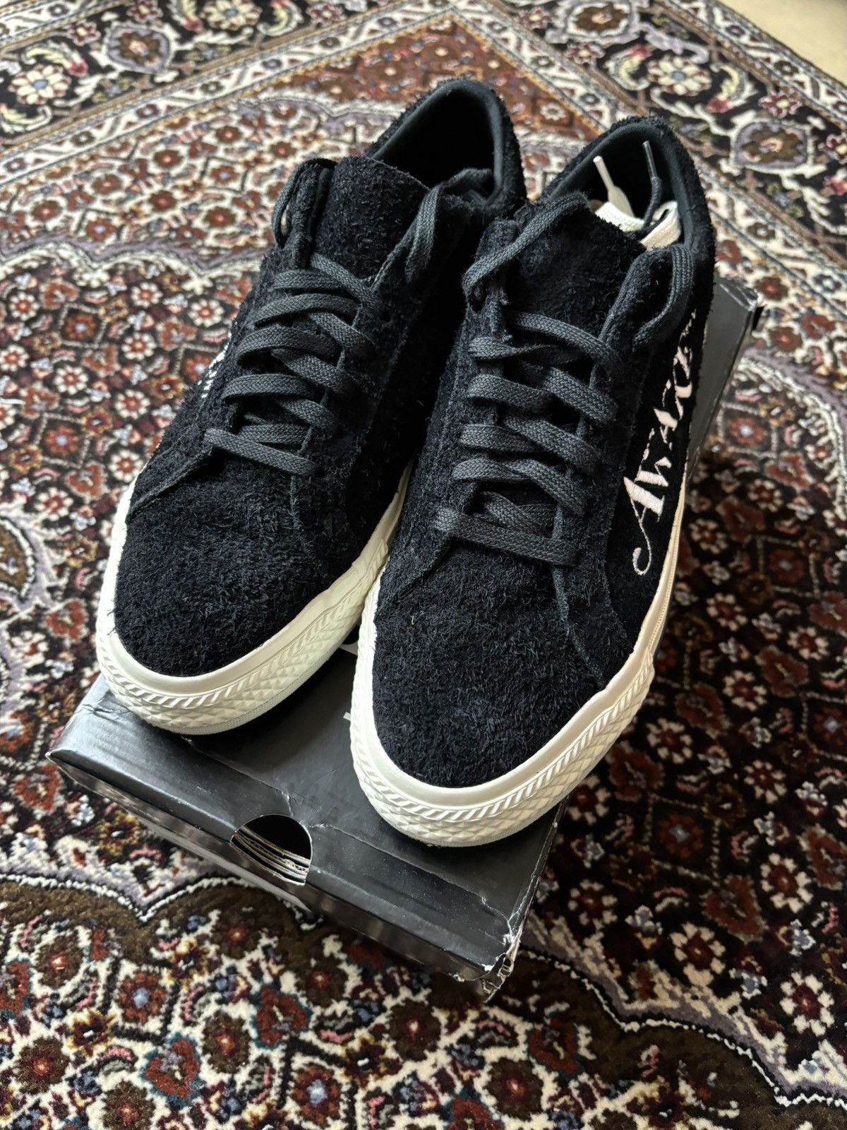 Awake NY × Converse Awake NY × Converse (Black Fuzzy) Size US 8.5 / EU 41-42 - 1 Thumbnail