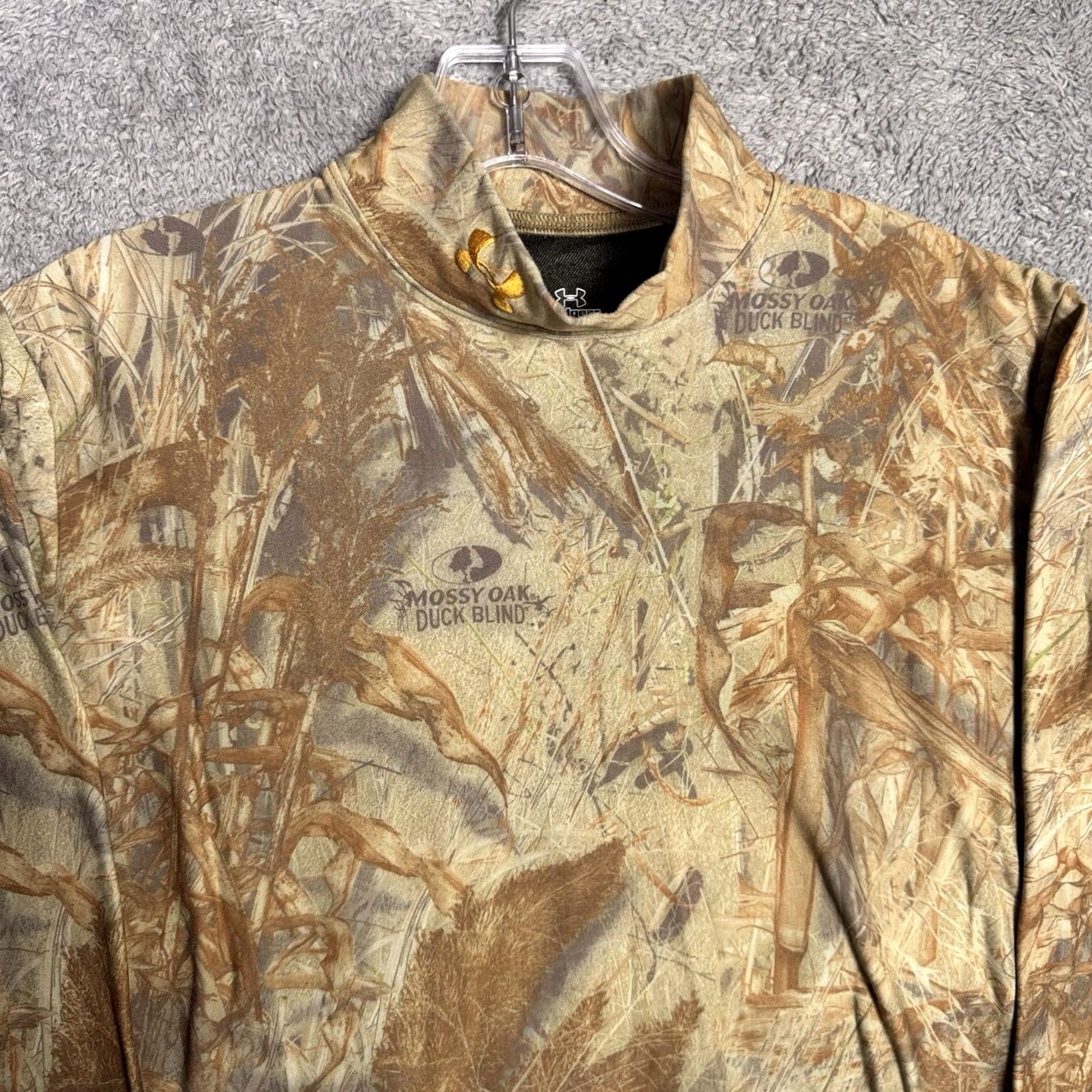Under Armour Under Armour Mossy Oak Shirt Men M ColdGear Duck Blind Fitted Thermal Base Layer Size US M / EU 48-50 / 2 - 4 Thumbnail