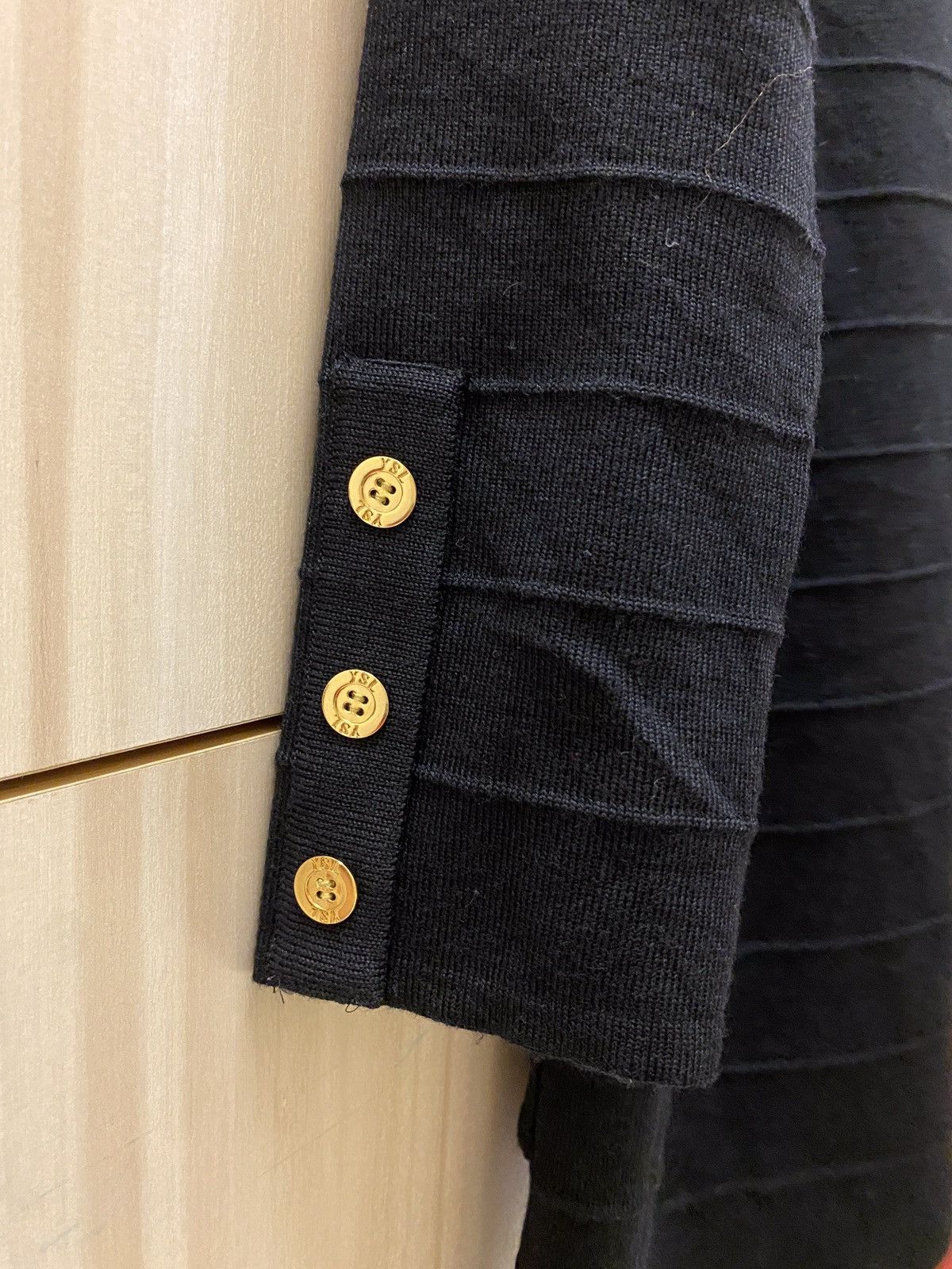 Yves Saint Laurent YSL Black Dress Size M / US 6-8 / IT 42-44 - 5 Thumbnail